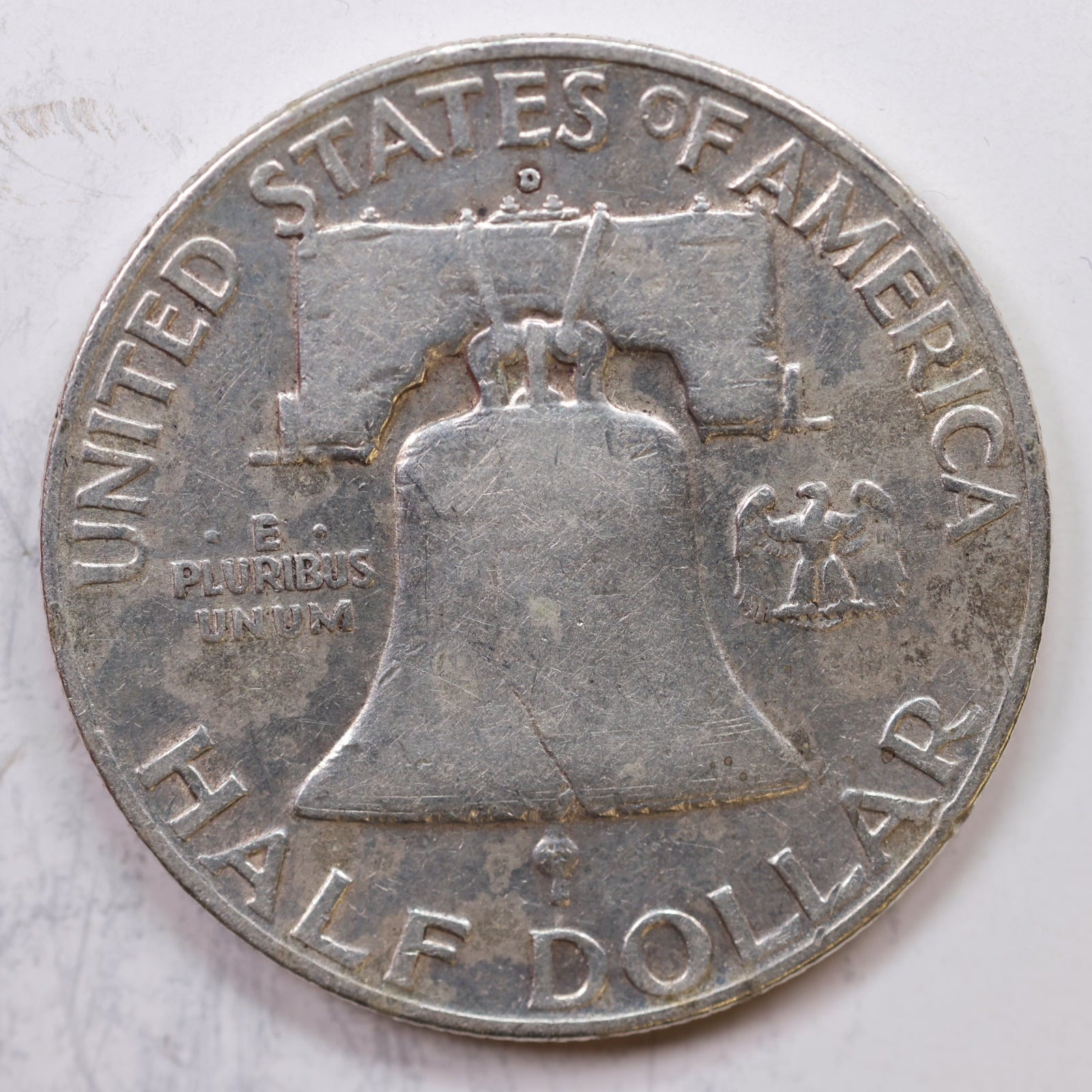 1951-D Franklin Half Dollar, Very Fine Circulated Coin, Store #HR1205