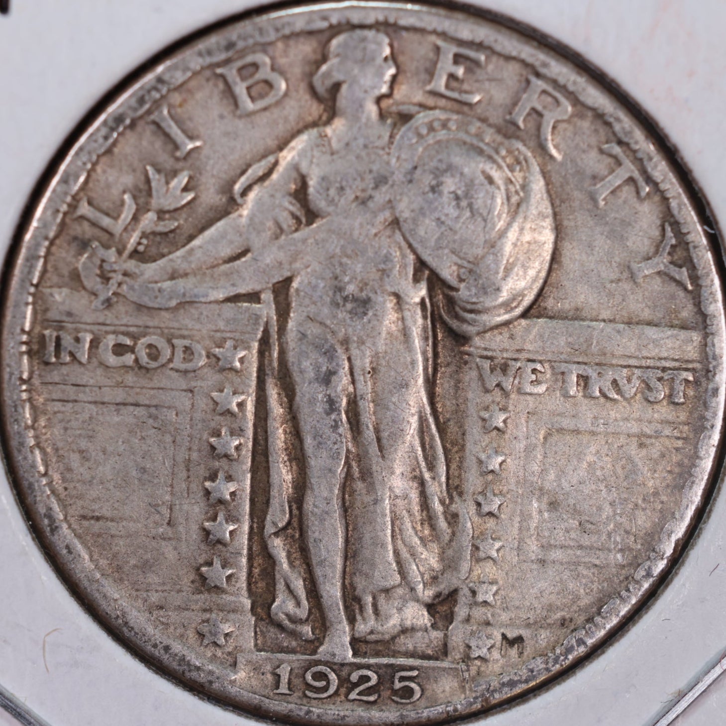 1925 Standing Liberty Quarter, Very Fine Circulated Coin, Store #QR0099