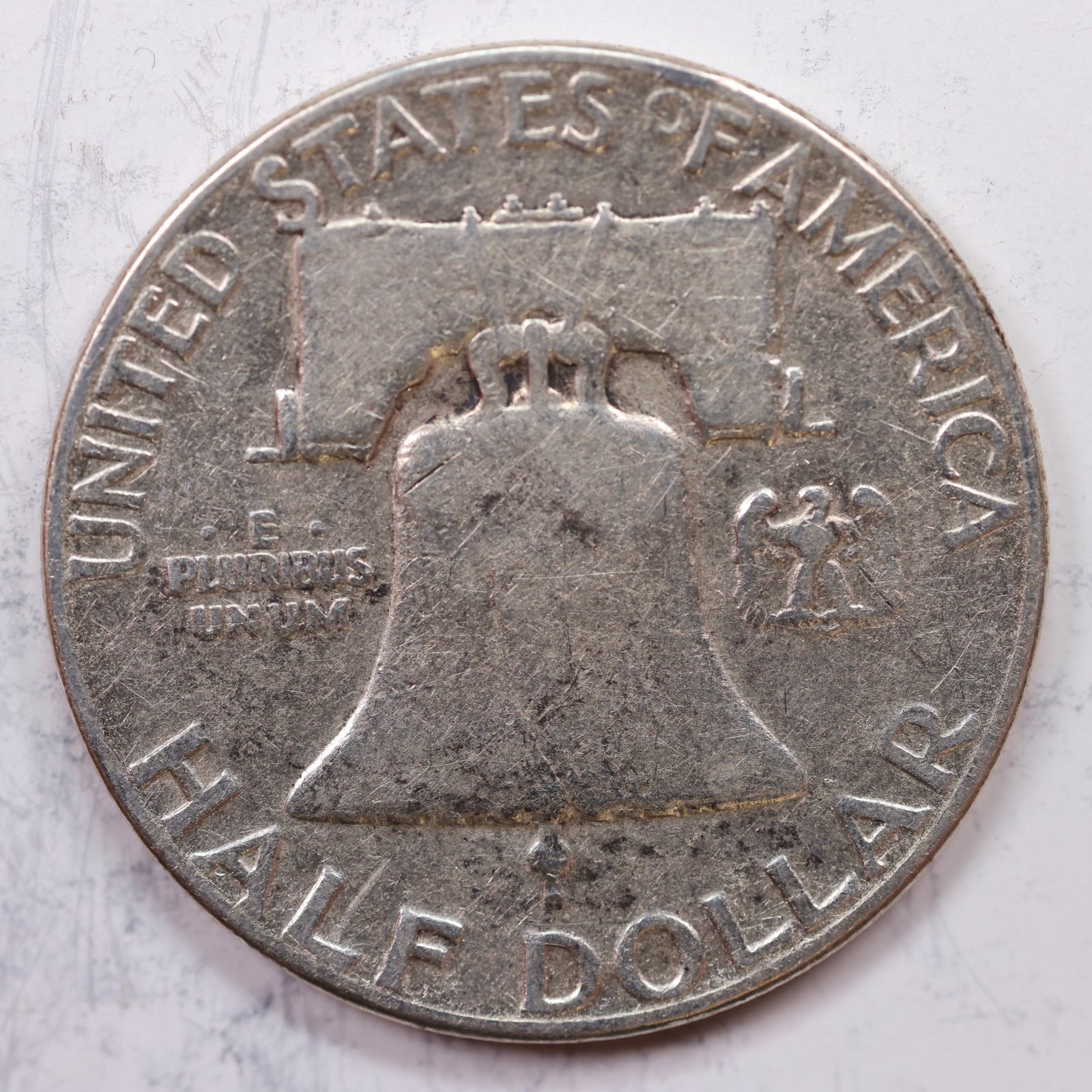1953 Franklin Half Dollar, Very Good Circulated Coin, Store #HR1211