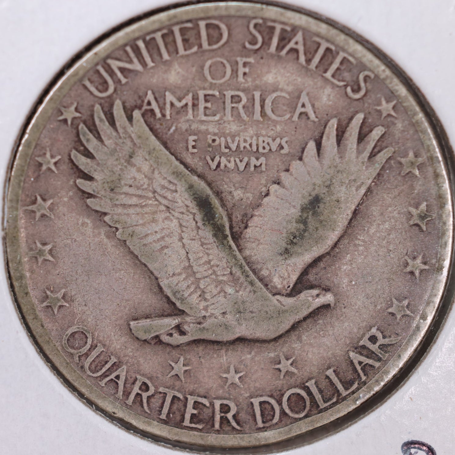 1927 Standing Liberty Silver Quarter, Very Fine Circulated Coin, Store #QR0118