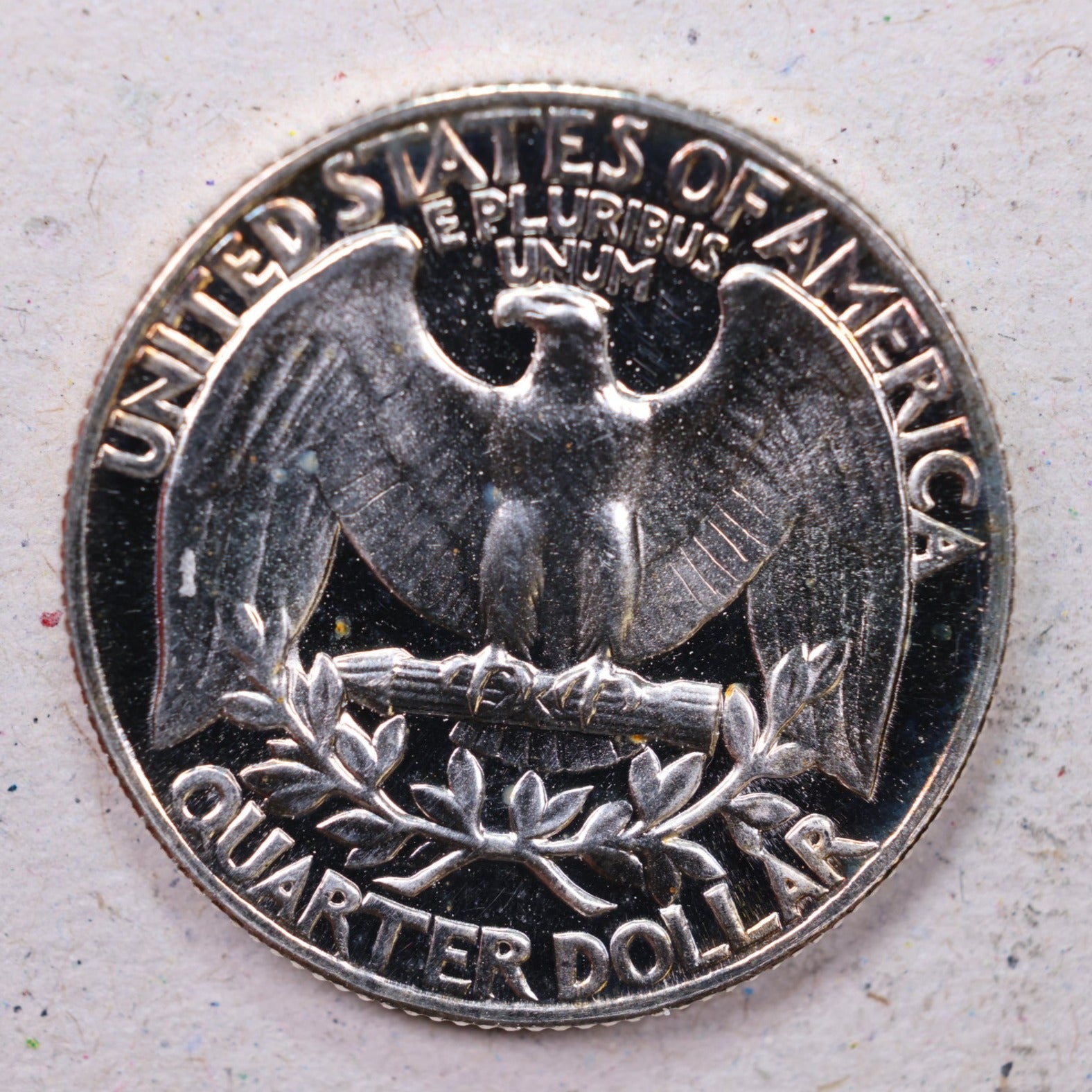 1958 Washington Silver Quarter, Proof Strike Coin, Store #QR1772