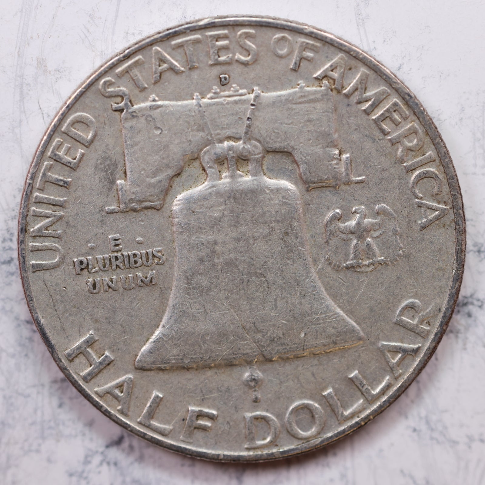 1948 Franklin Half Dollar, Very Good Circulated Coin, Store #HR1238