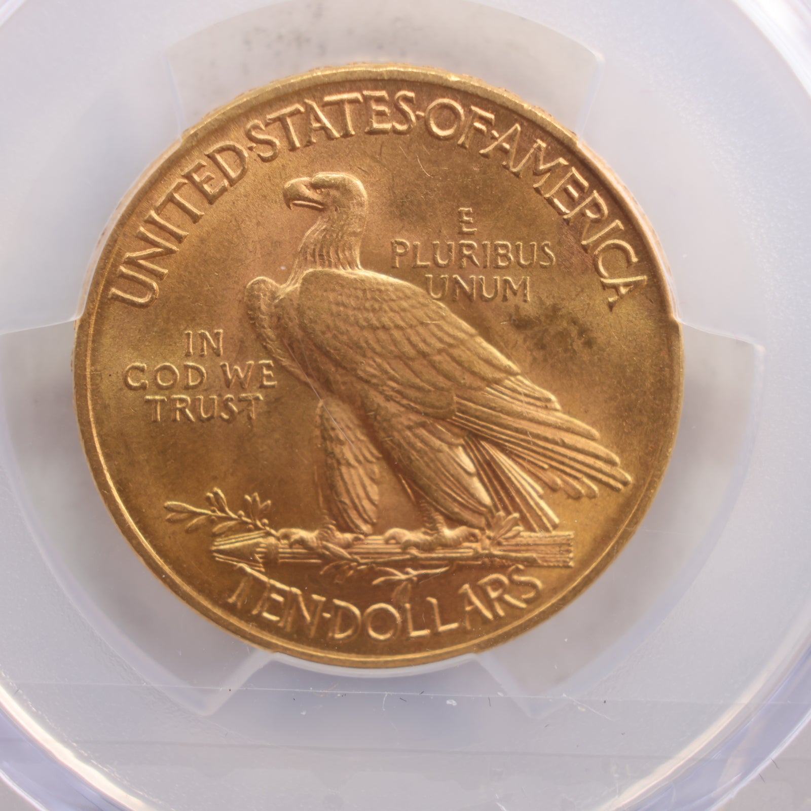 1911 $10 Gold Indian, Nice Eye Appeal, PCGS MS-62, Store Sale #G0023.