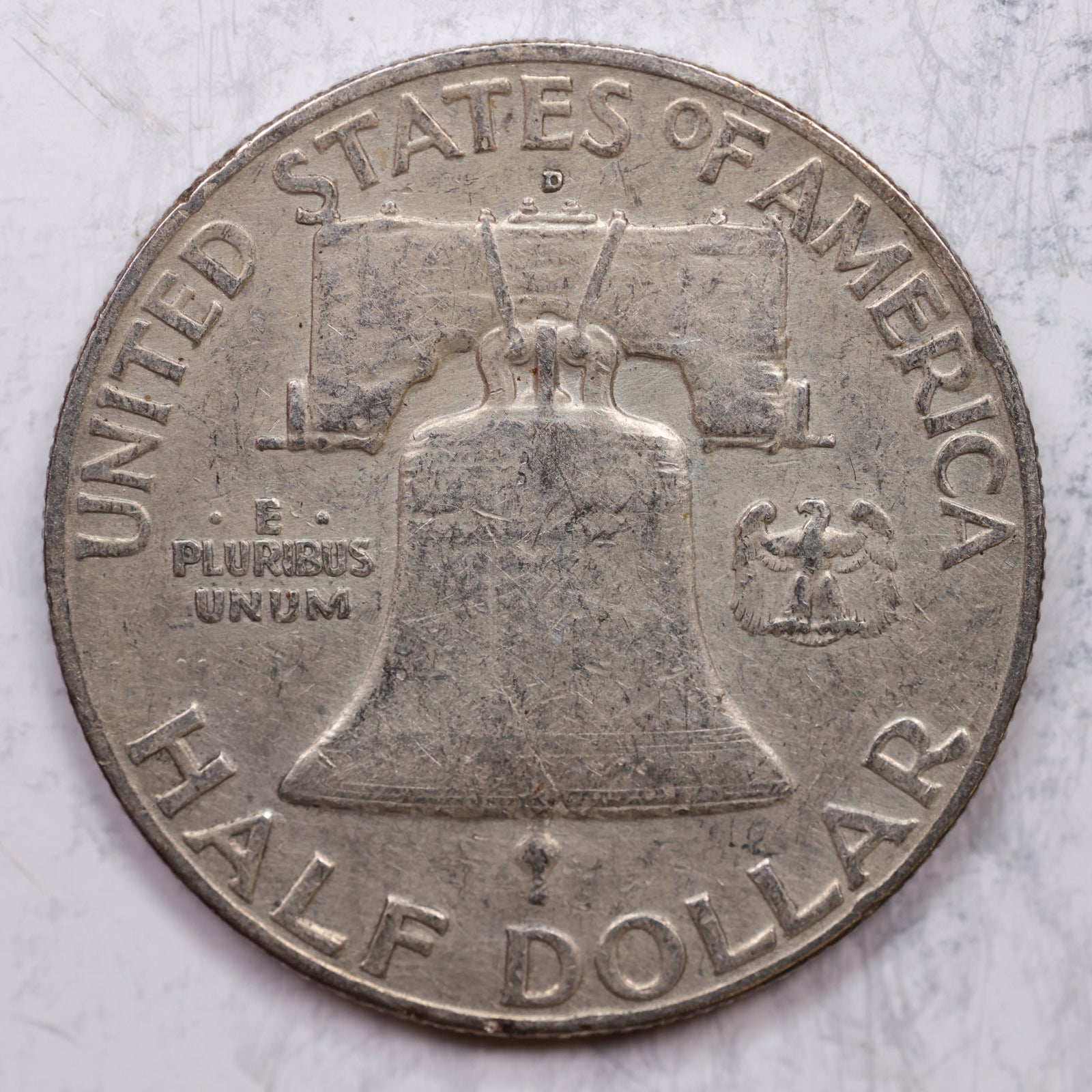 1949-D Franklin Half Dollar, Very Fine Circulated Coin, Store #HR1247