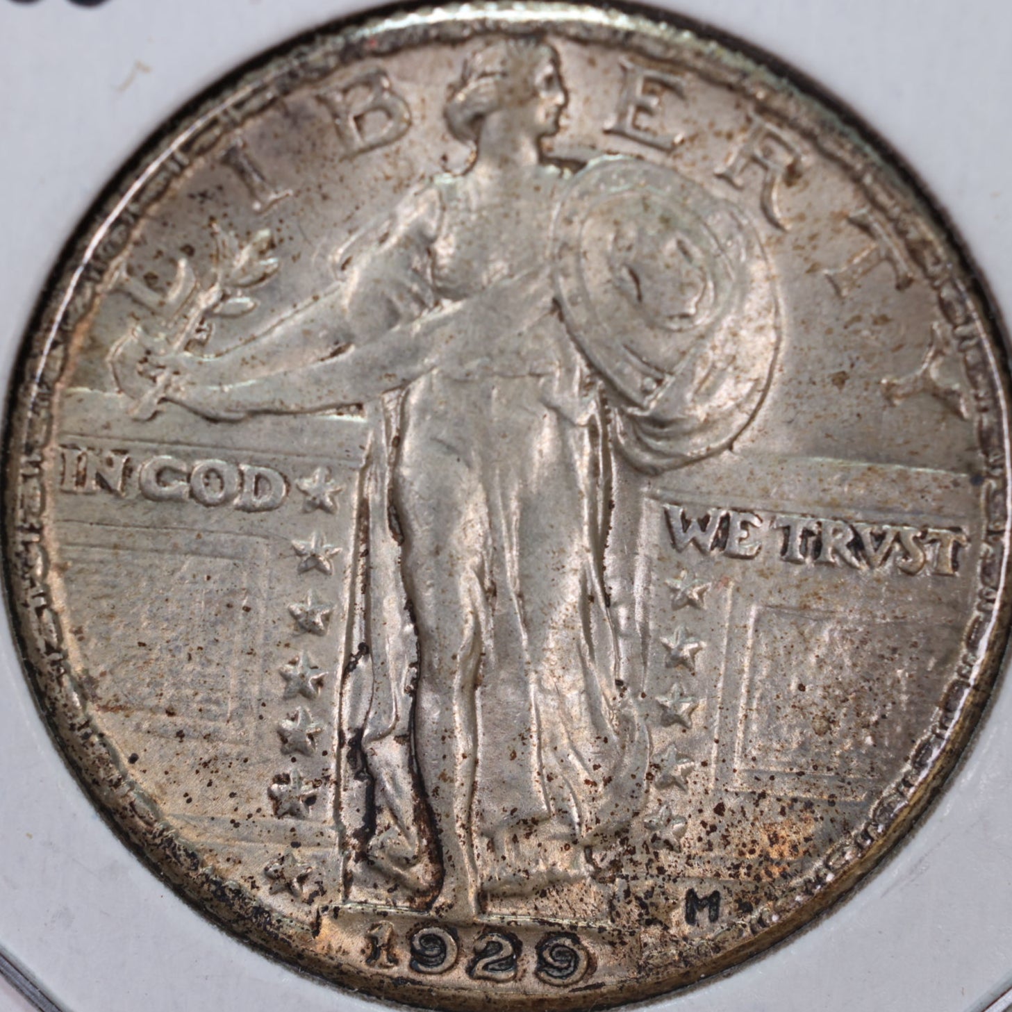 1929 Standing Liberty Quarter, About Uncirculated Coin, Store #QR0143