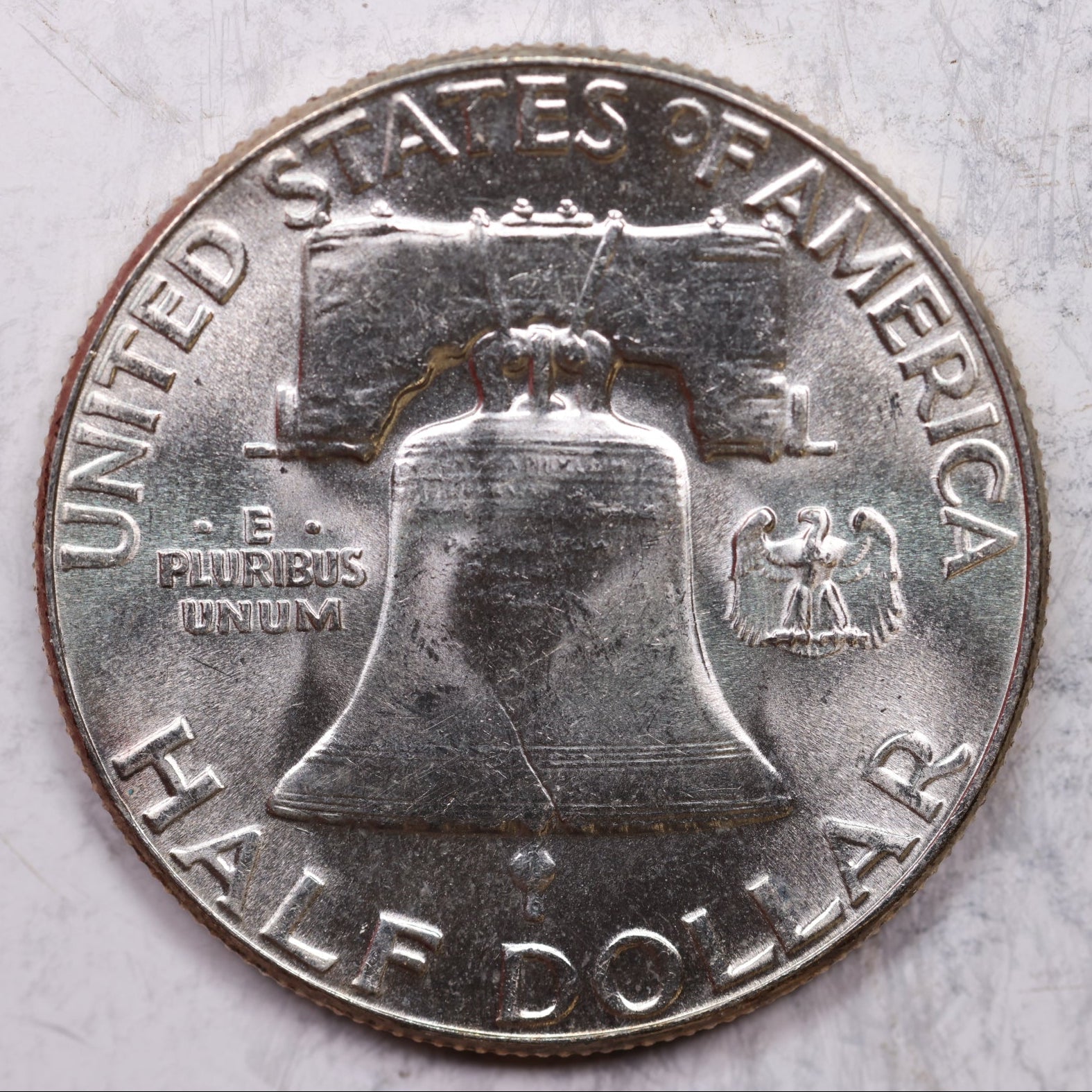 1954 Franklin Half Dollar, Mint State Uncirculated Coin, Store #HR1268