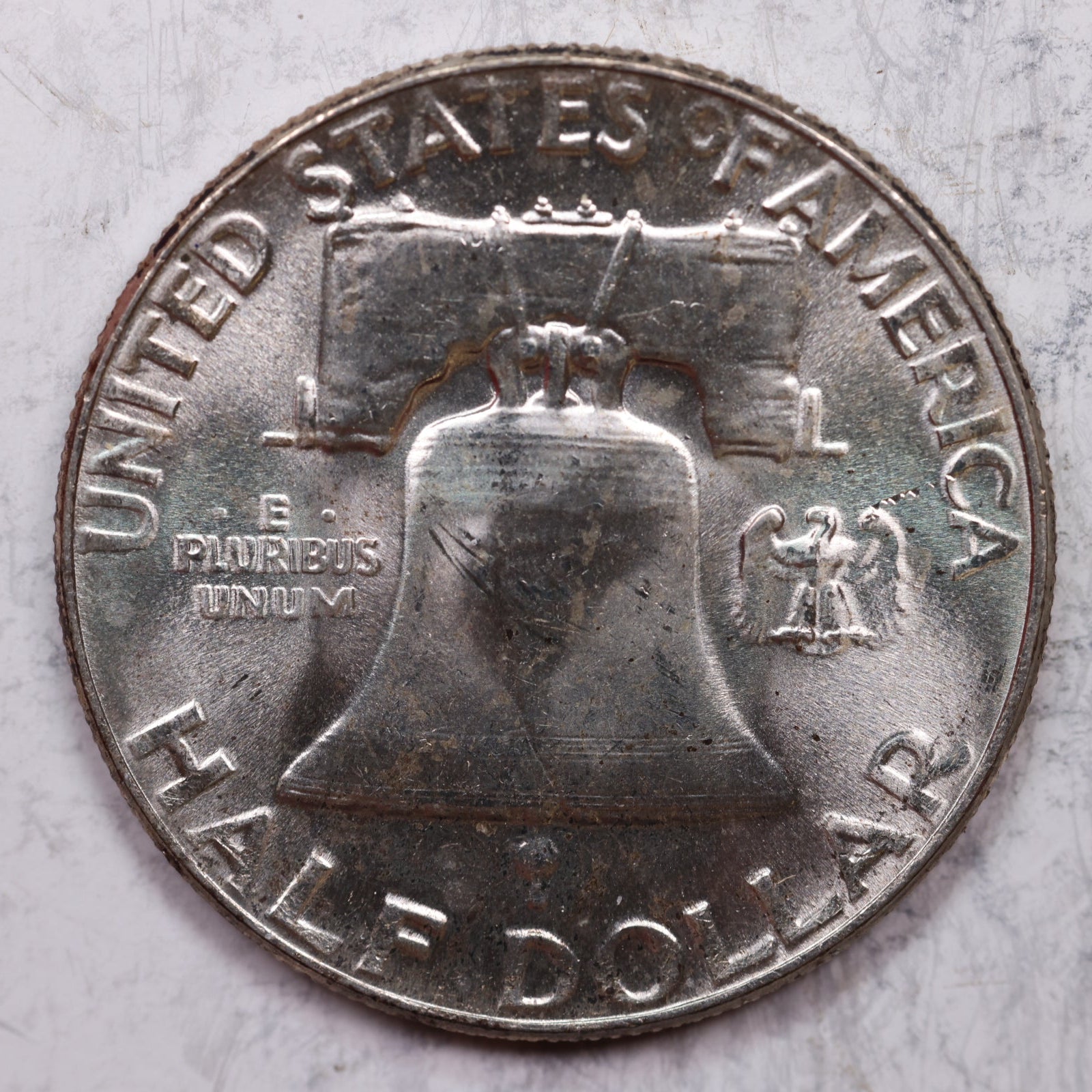 1954 Franklin Half Dollar, Mint State Uncirculated Coin, Store #HR1269