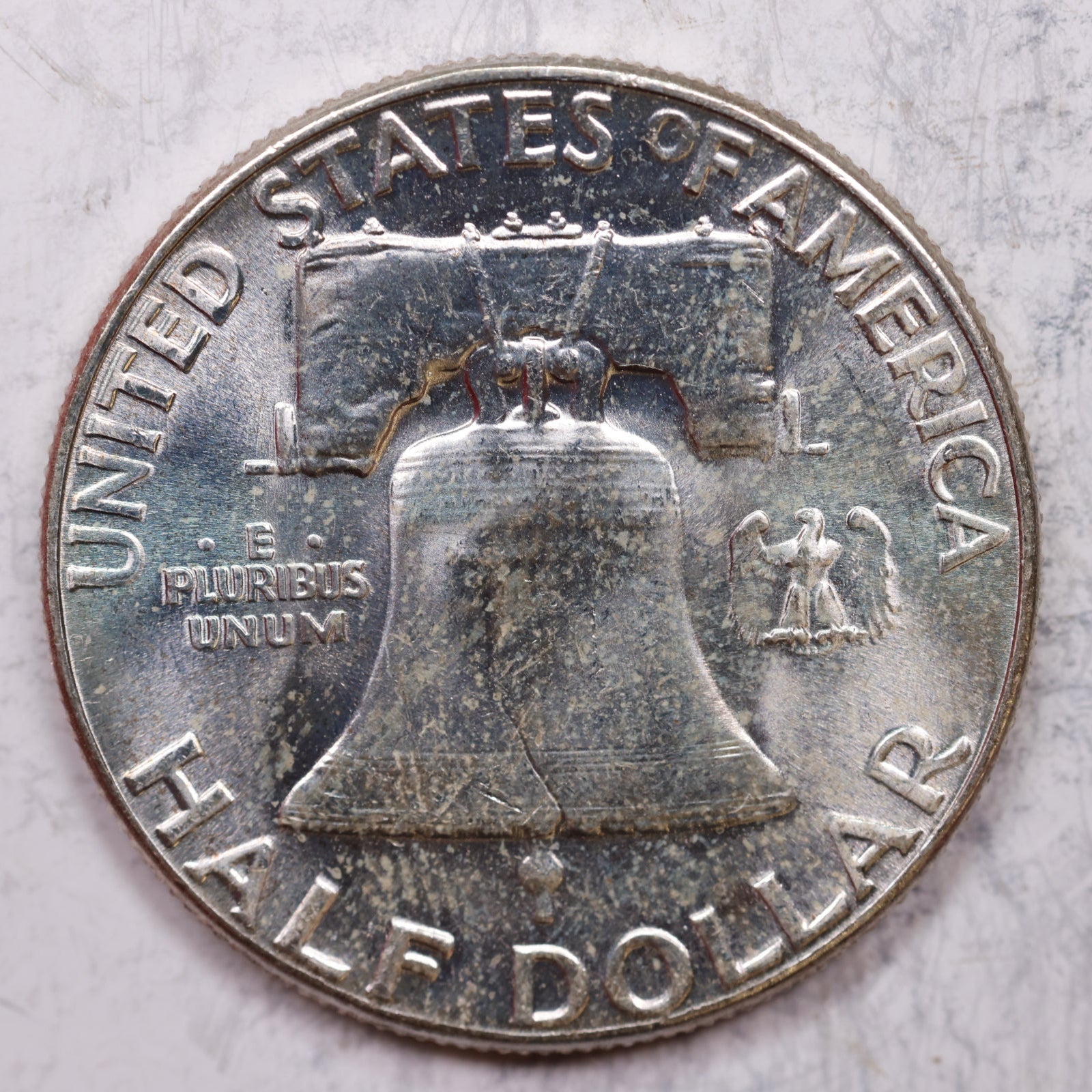 1958 Franklin Half Dollar, Mint State Uncirculated Coin, Store #HR1283