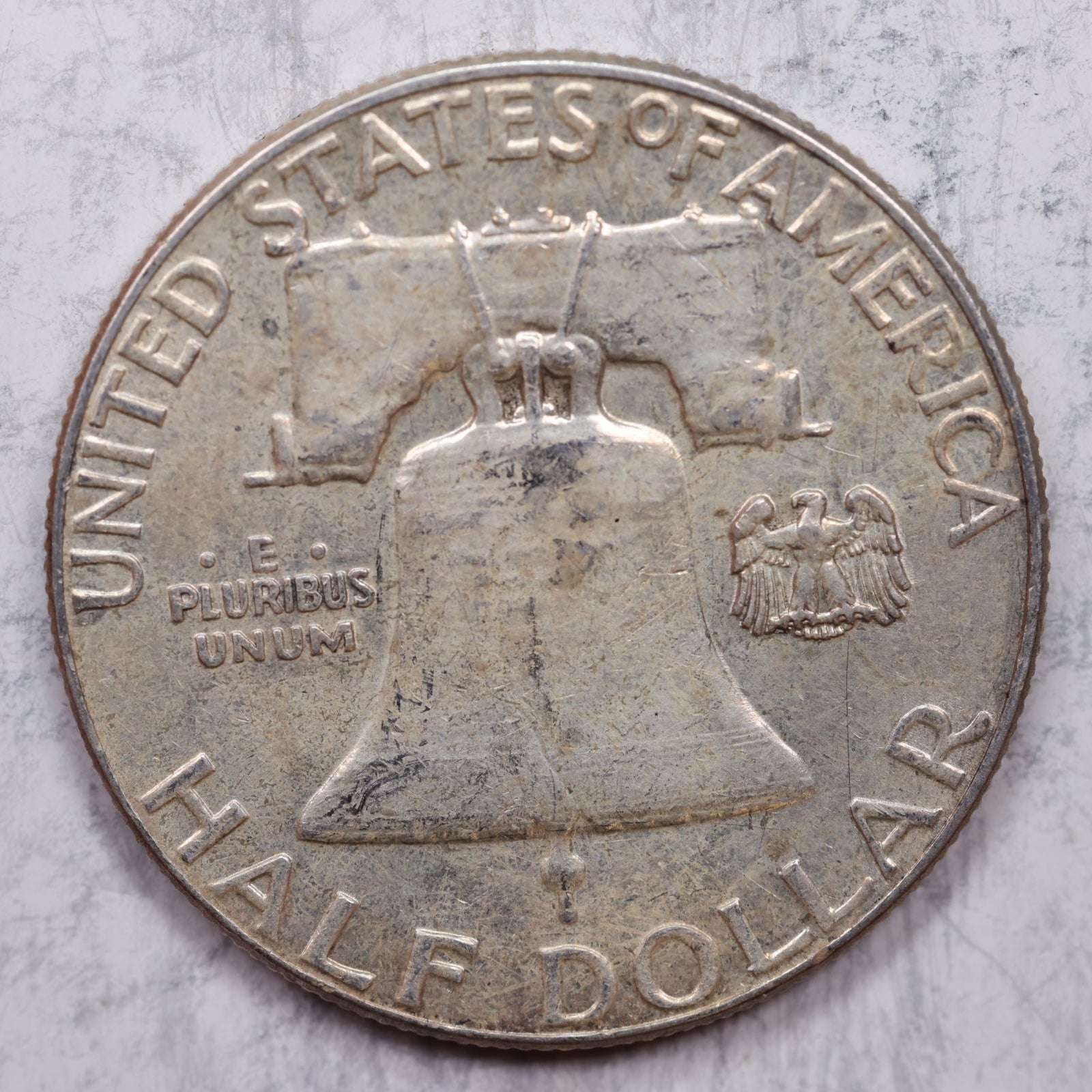 1959 Franklin Half Dollar, Extra Fine Circulated Coin, Store #HR1287
