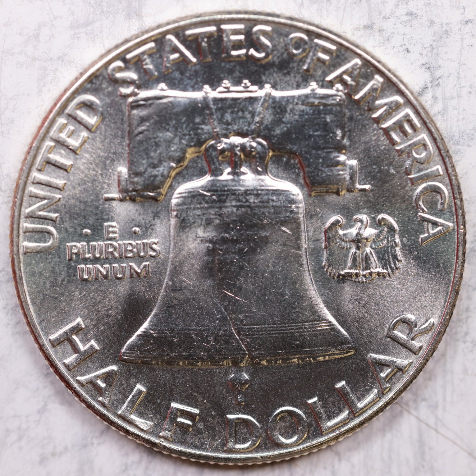 1960 Franklin Half Dollar, Mint State Uncirculated Coin, Store #HR1291