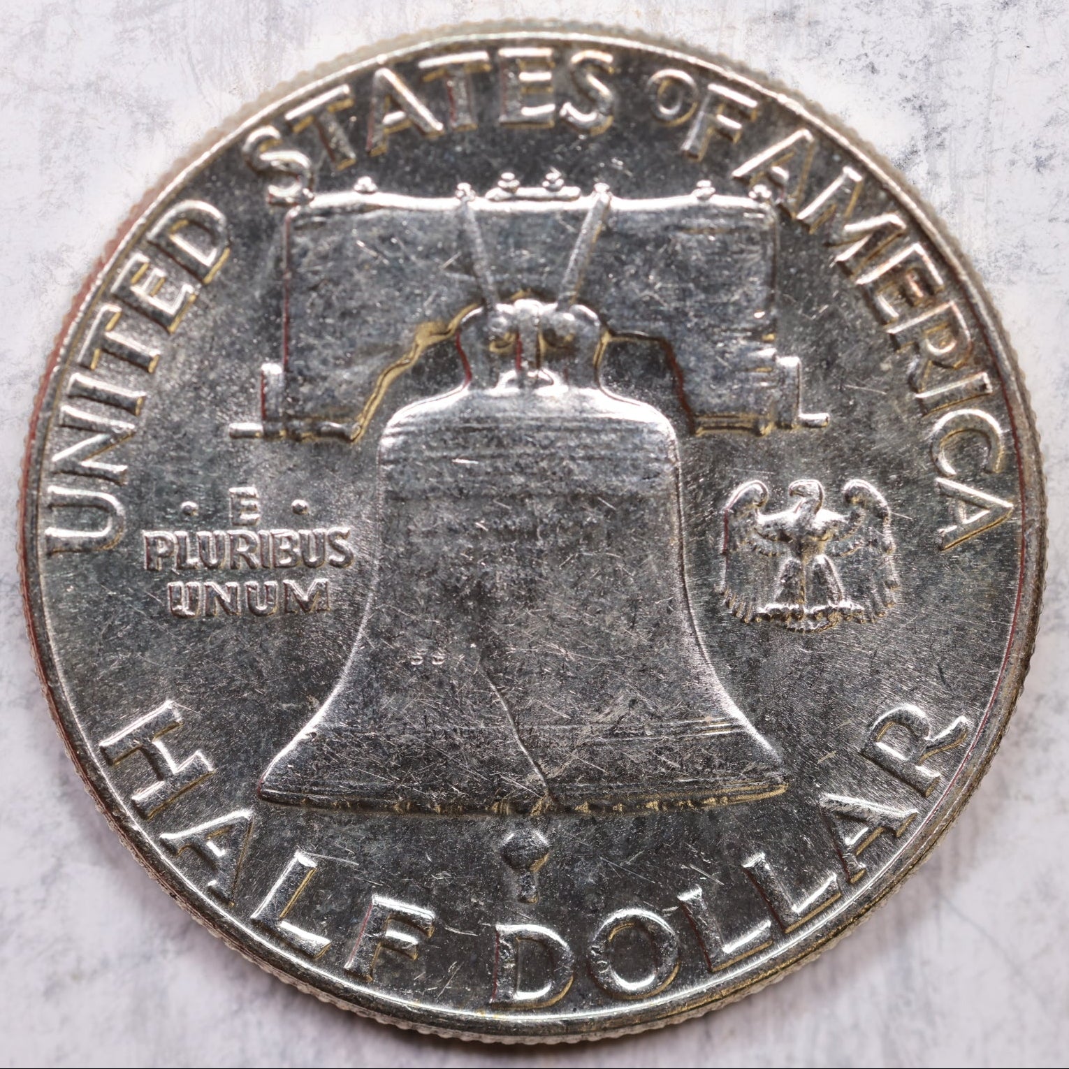 1961 Franklin Half Dollar, Mint State Uncirculated Coin, Store #HR1295