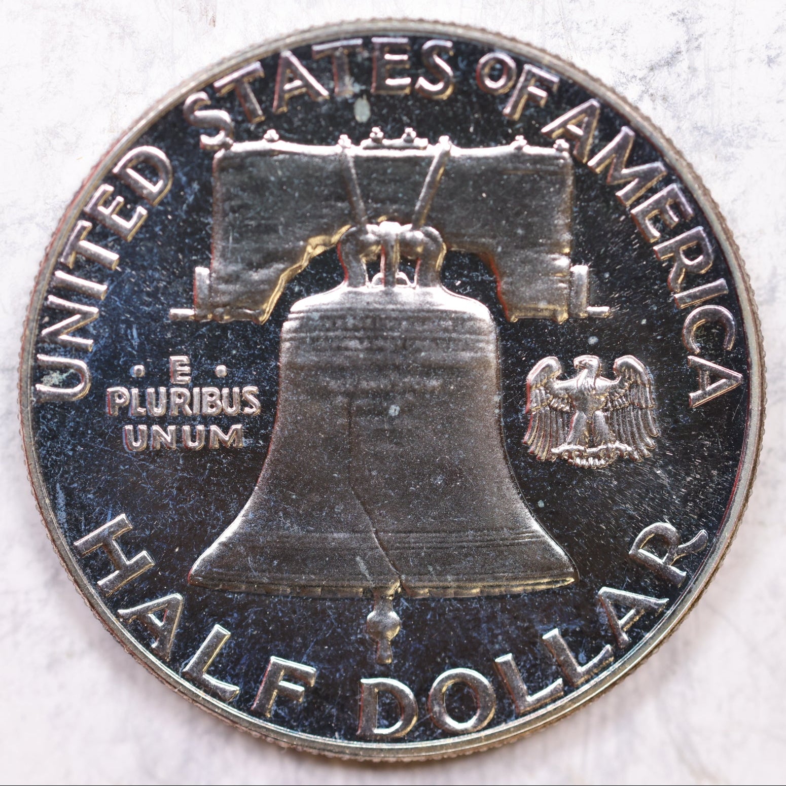 1962 Franklin Half Dollar, Proof Uncirculated Coin, Store #HR1302