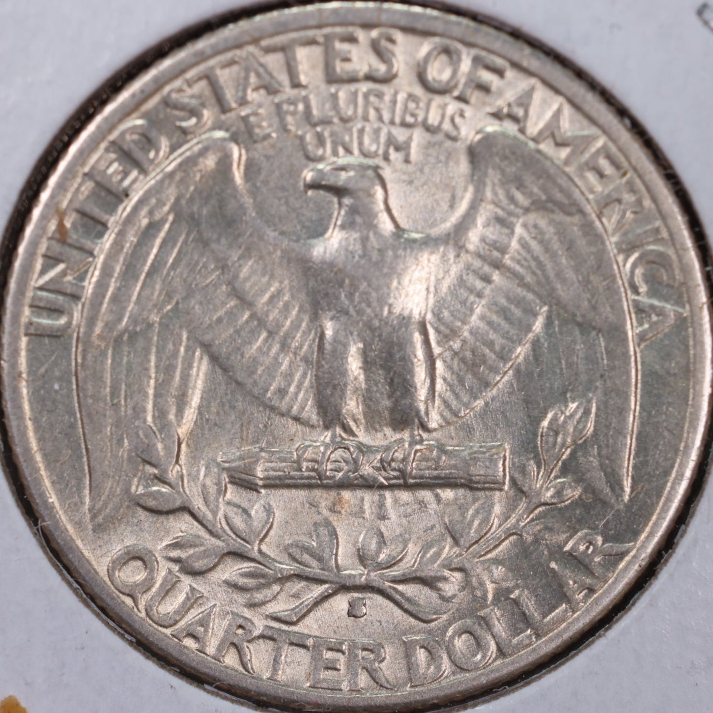 1935-S Washington Silver Quarter, Mint State Uncirculated Coin, Store #QR0196