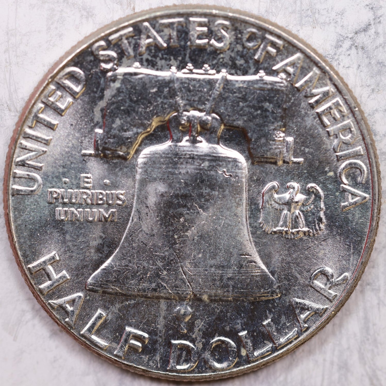 1963 Franklin Half Dollar, Mint State Uncirculated Coin, Store #HR1307
