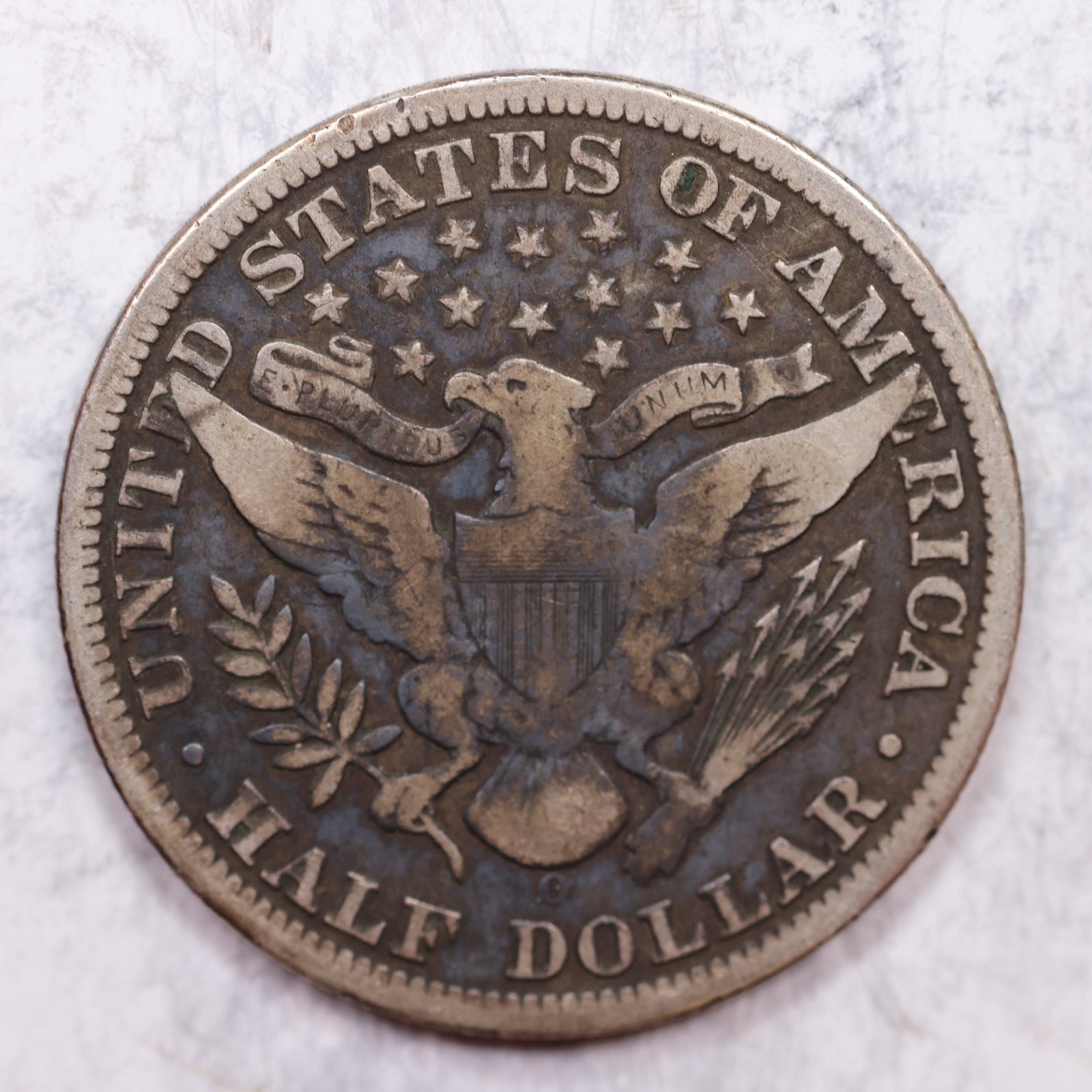 1899-O Barber Half Dollar, Very Good Circulated Coin, Store# HR1394