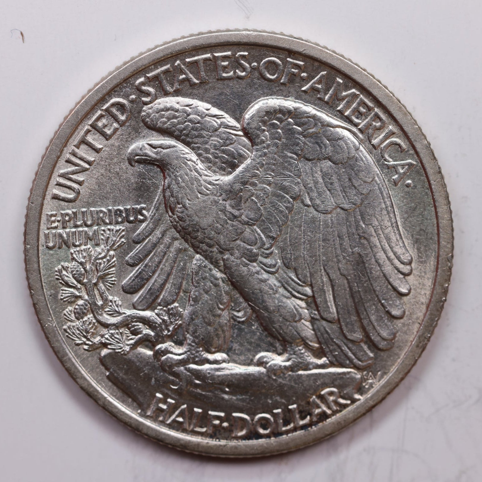 1917 Walking Liberty Half Dollar, Mint State Uncirculated Coin, Store #HR1407