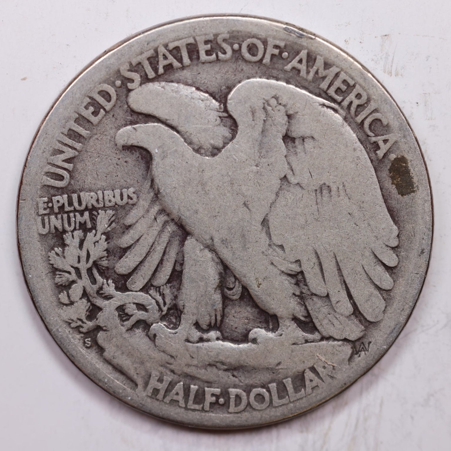 1918-S Walking Liberty Half Dollar, Good Circulated Coin, Store #HR1417