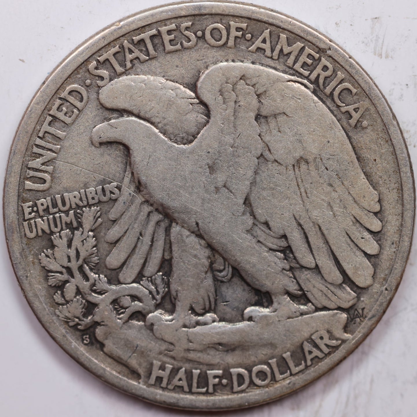 1918-S Walking Liberty Half Dollar, Very Good Circulated Coin, Store #HR1419