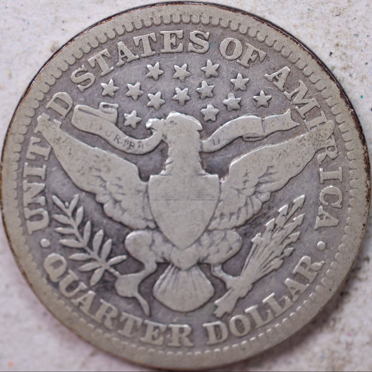 1905 Barber Quarter, Very Good Circulated Coin, Store #1405