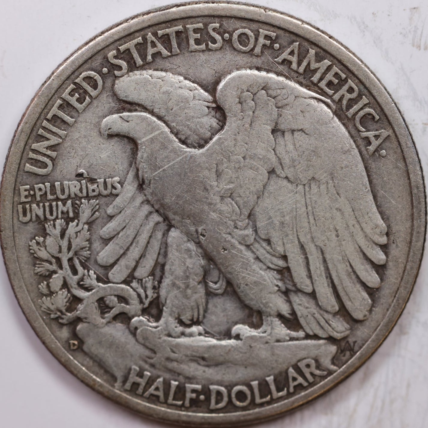 1939-D Walking Liberty Half Dollar, Very Fine Circulated Coin, Store #HR1431