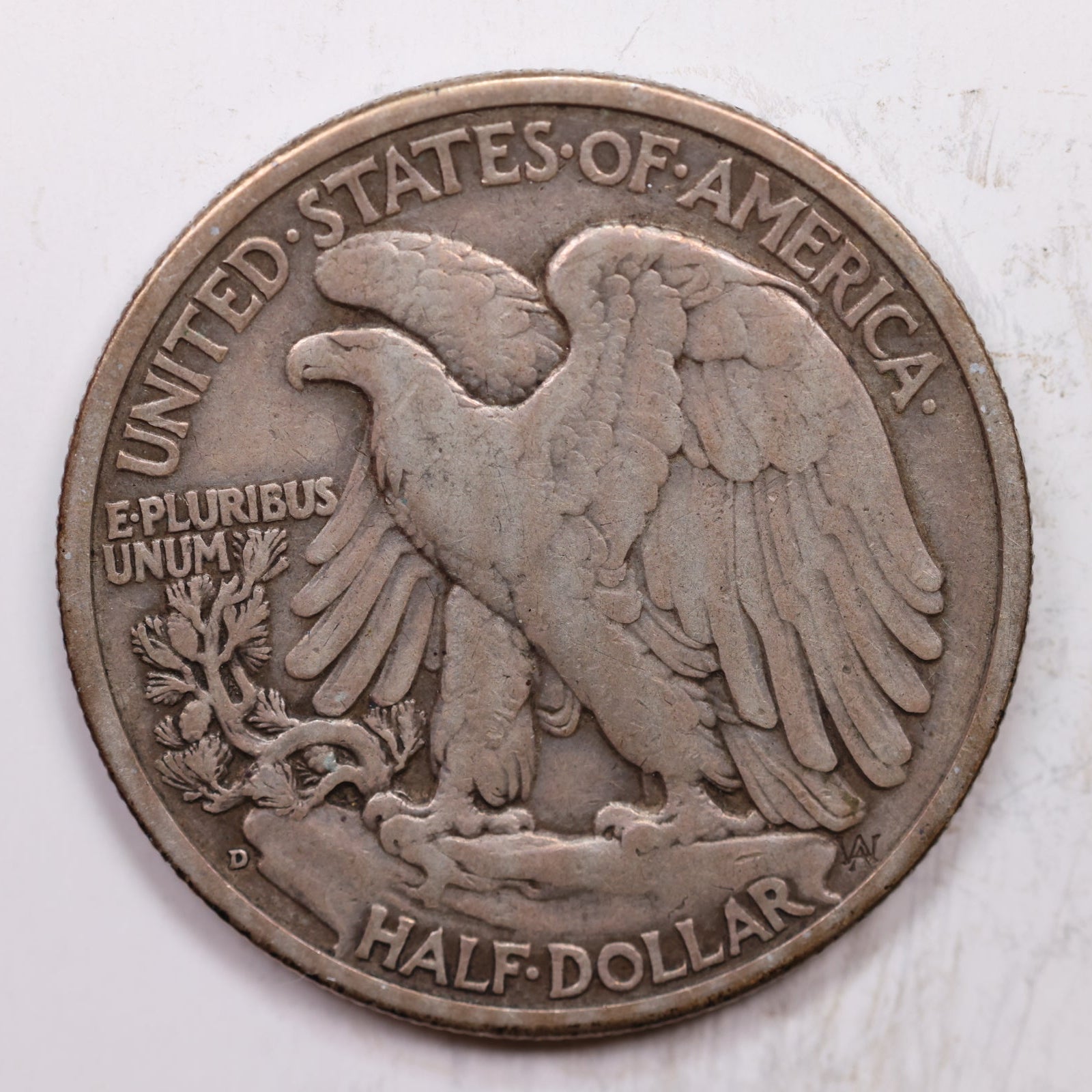 1939-D Walking Liberty Half Dollar, Very Fine+ Circulated Coin, Store #HR1432