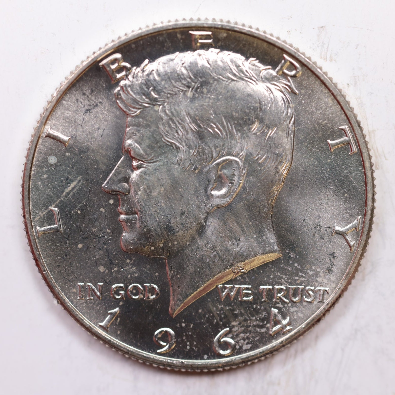 1964-D Kennedy Half Dollar, Uncirculated Coin, Store #HR1436