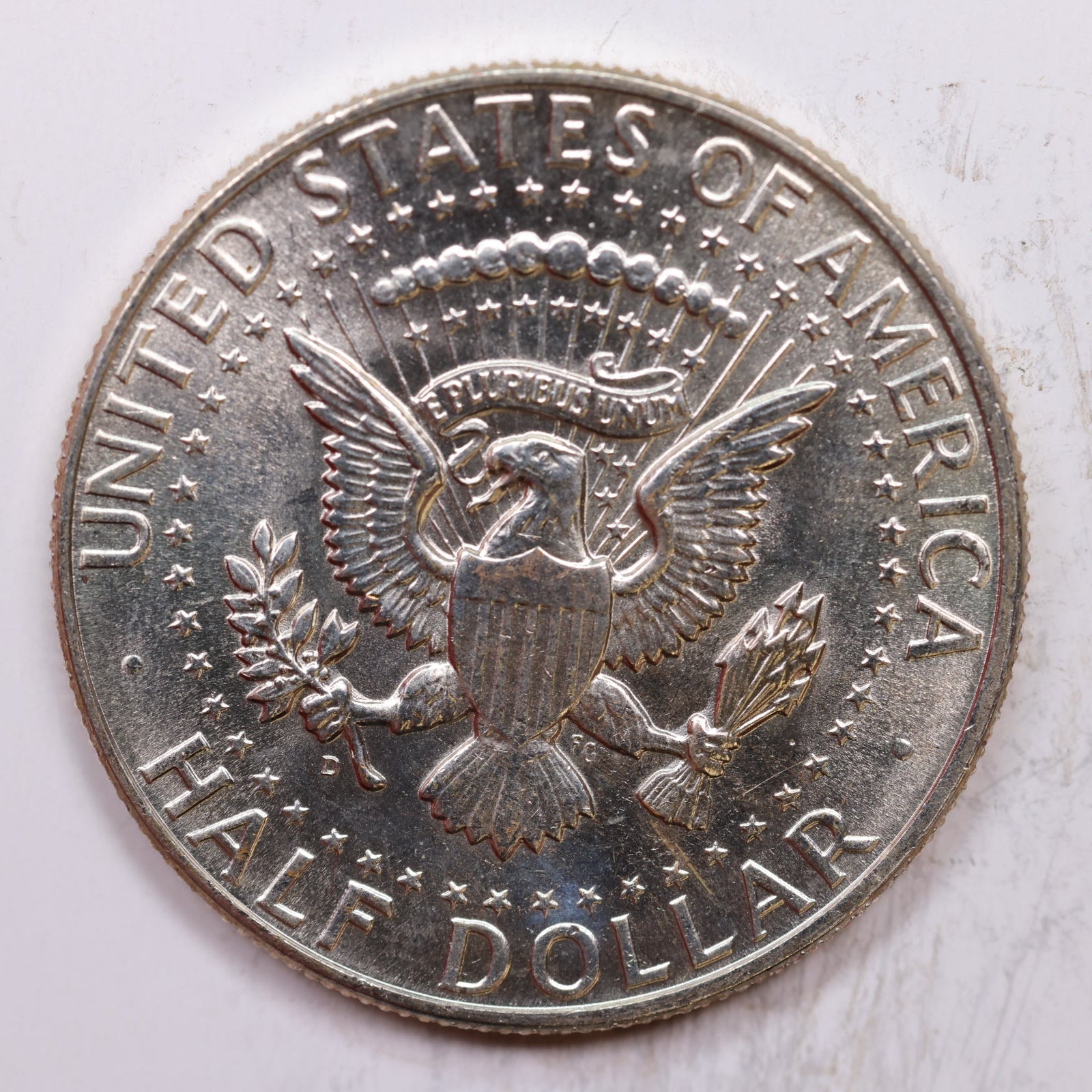1964-D Kennedy Half Dollar, Uncirculated Coin, Store #HR1437