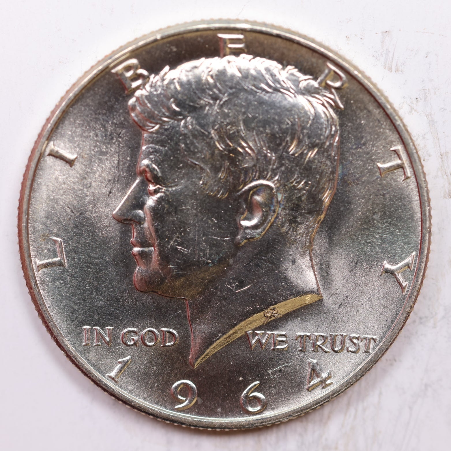 1964-D Kennedy Half Dollar, Uncirculated Coin, Store #HR1440