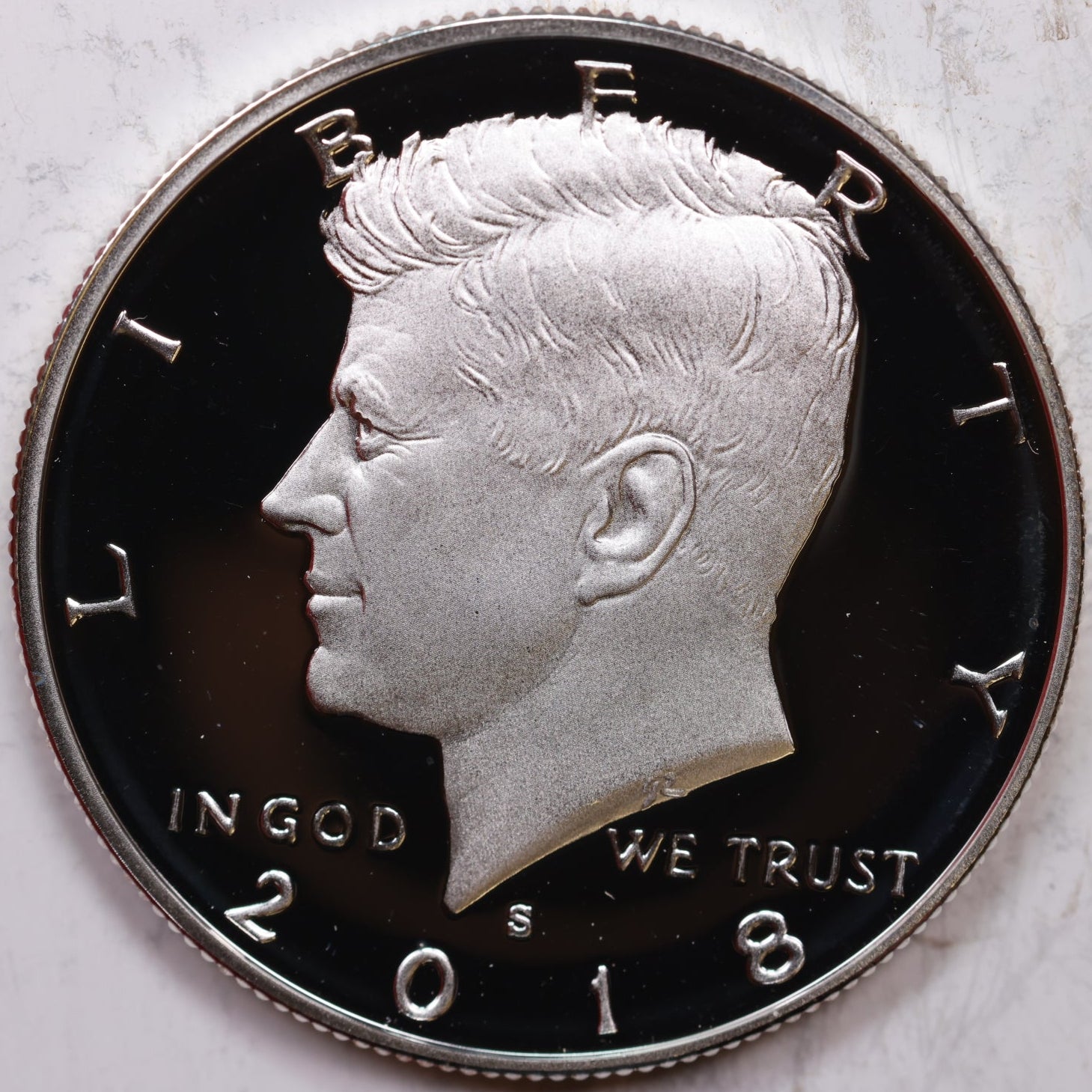 2018-S Kennedy Half Dollar, Proof Uncirculated Coin, Store #HR1459