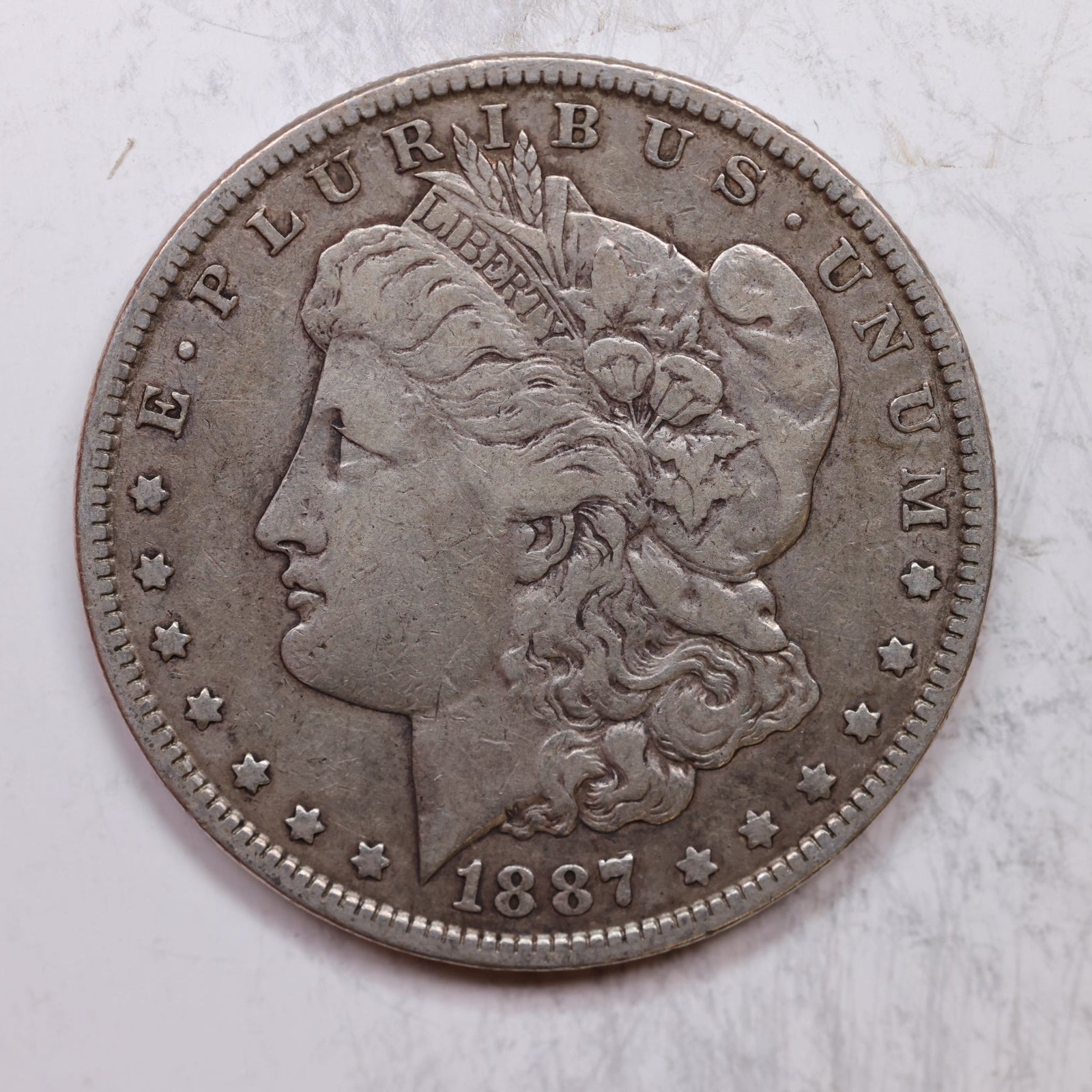 1887 Morgan Dollar, Very Fine Circulated Coin, Store #DR0157