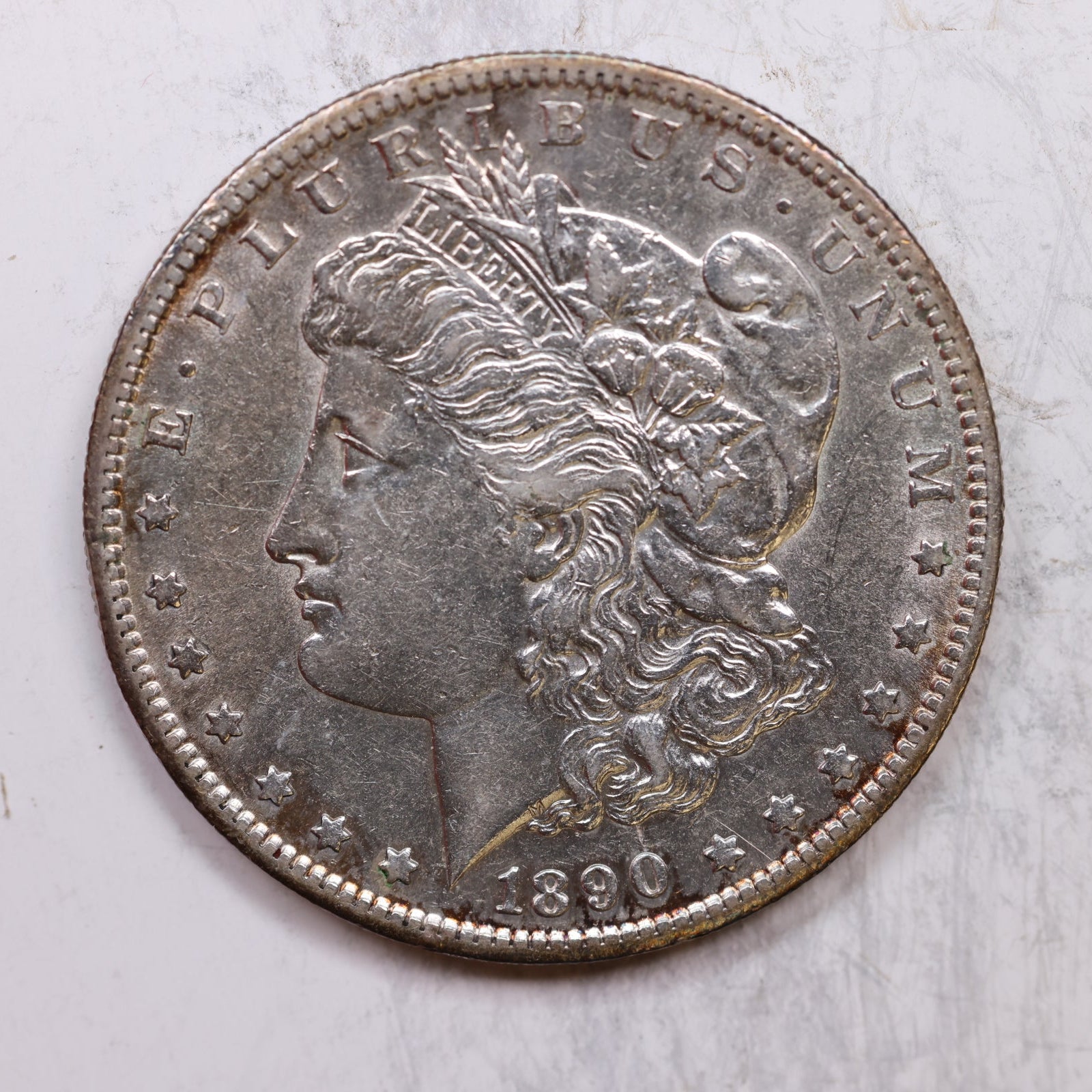 1890-S Morgan Dollar, Extra Fine+ Circulated Coin, Store #DR0178