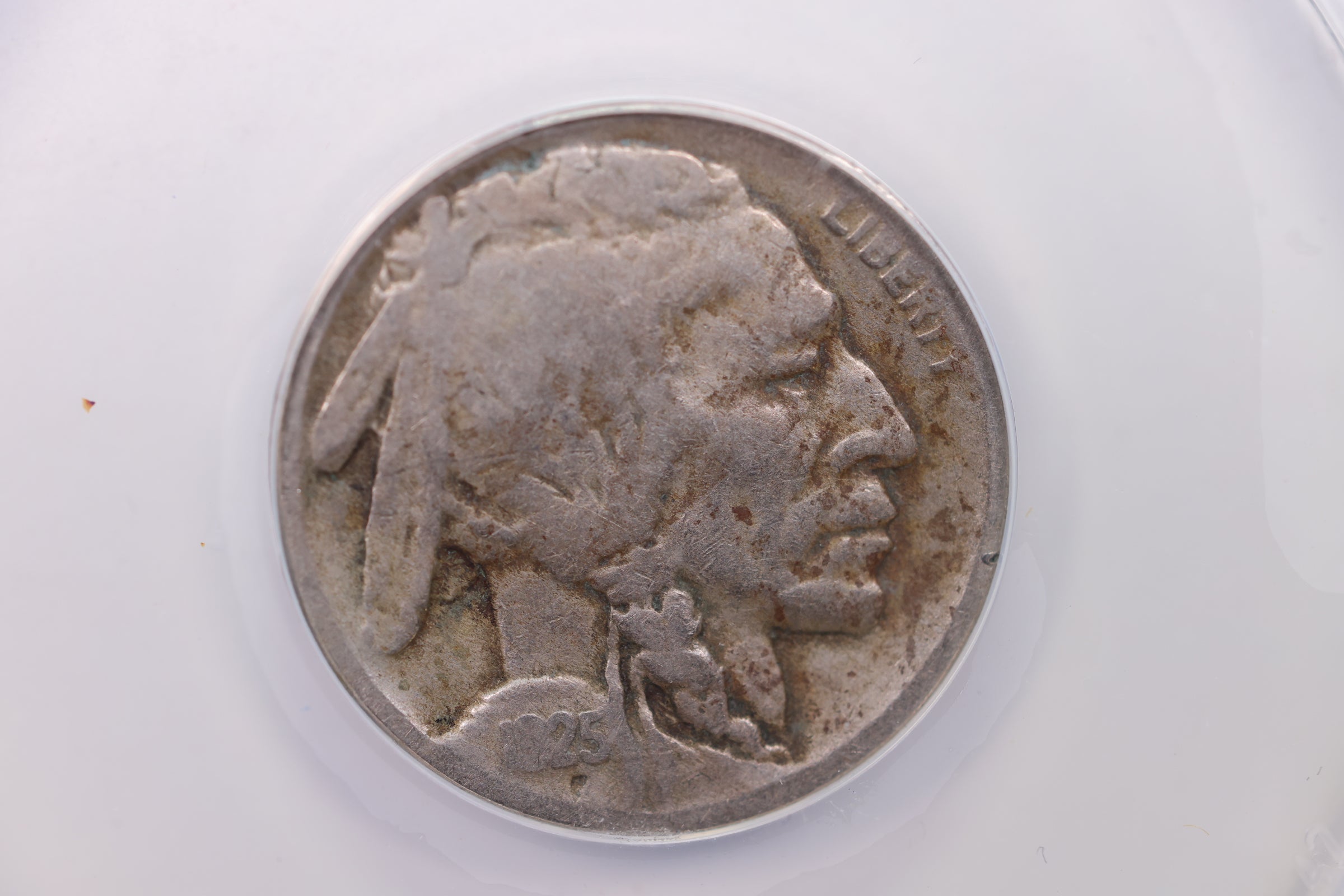 1925-D Buffalo Nickel., ANACS Graded F-12., SALE #88237