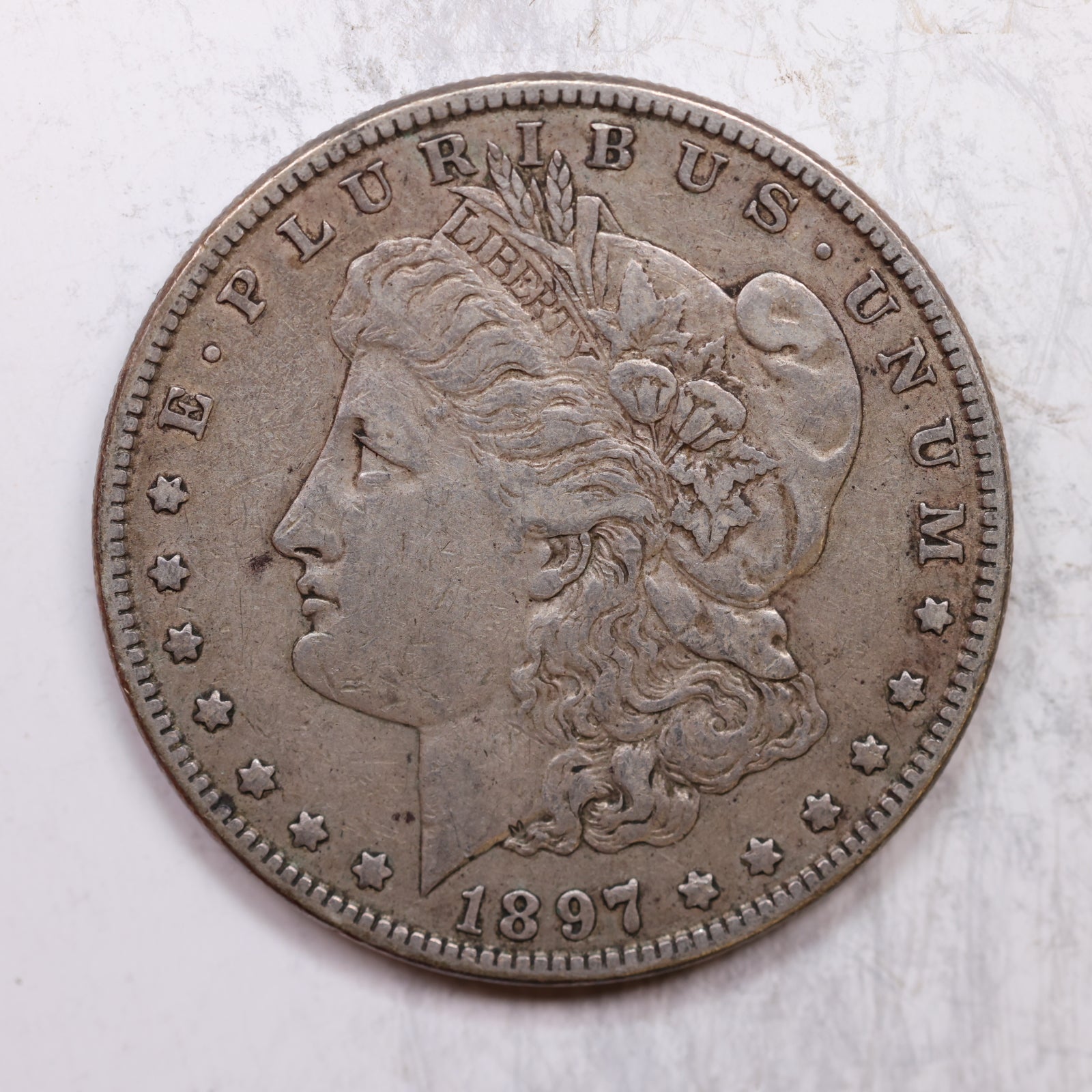 1897 Morgan Dollar, Very Fine Circulated Coin, Store #DR0198