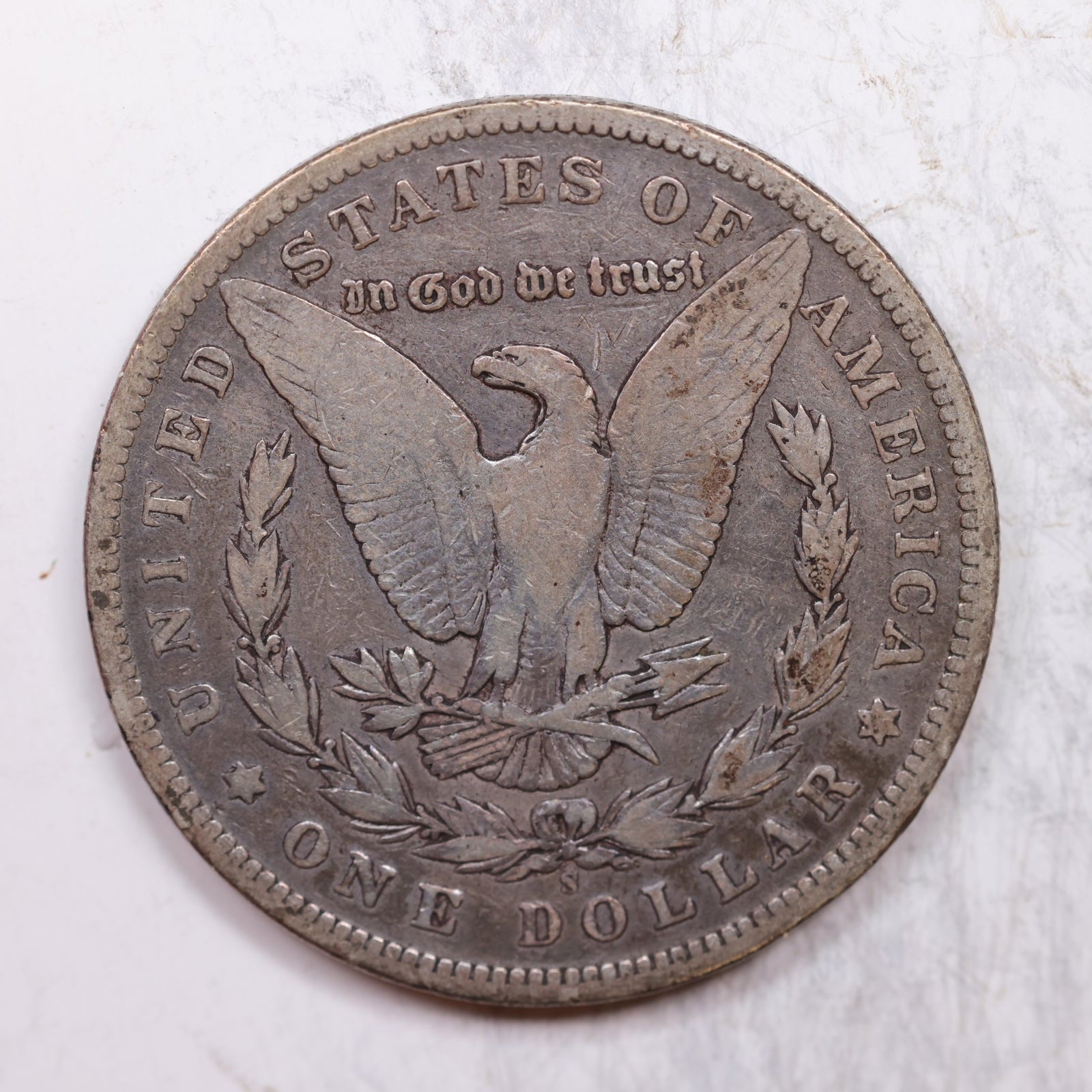 1898-S Morgan Dollar, Very Good Circulated Coin, Store #DR0213