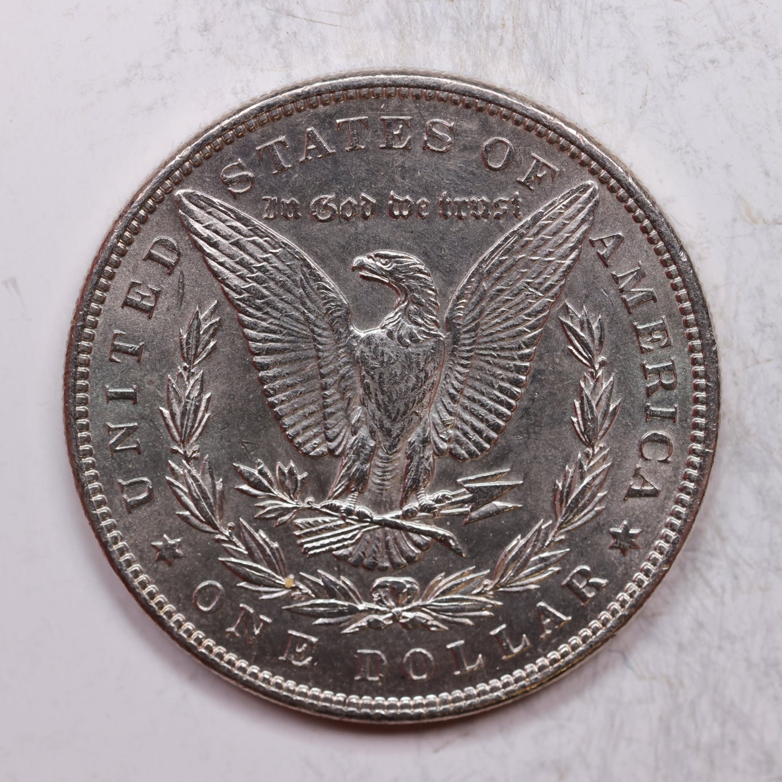 1899 Morgan Dollar, Mint State Uncirculated Coin, Store #DR0215