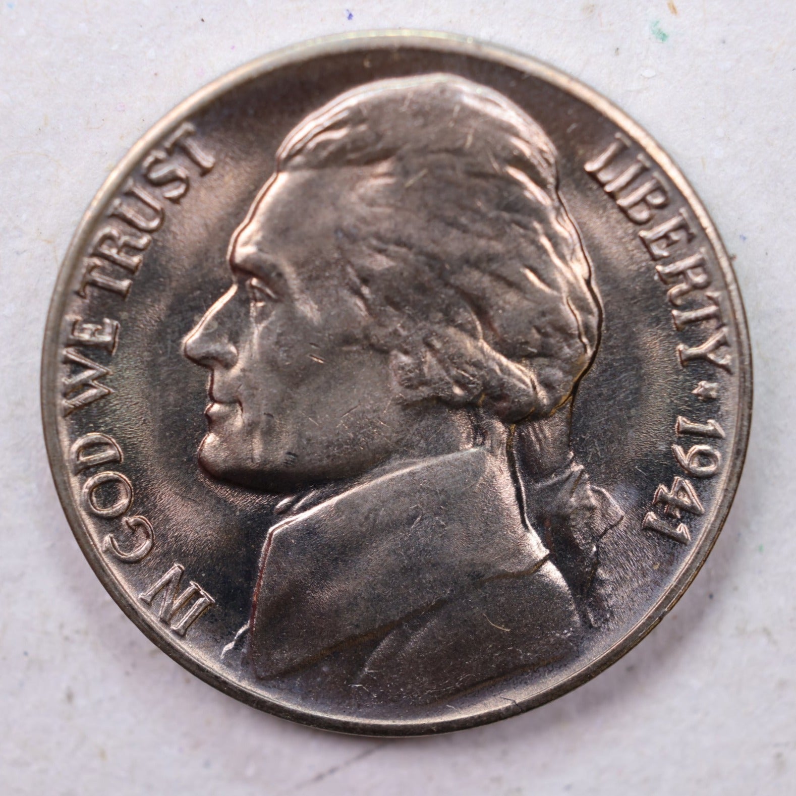 1941-D Jefferson Nickel, Uncirculated coin, Store #11011