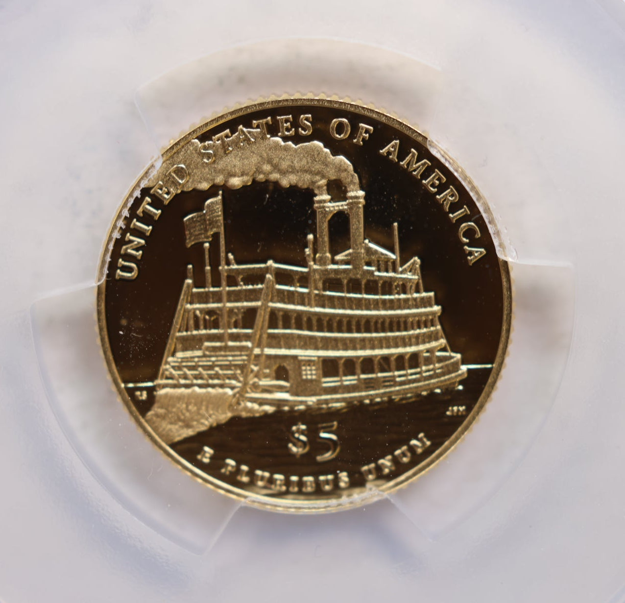2016-W $5 Mark Twain, Gold Commemorative, Proof Strike, PCGS PF-70, Store #GMC298.