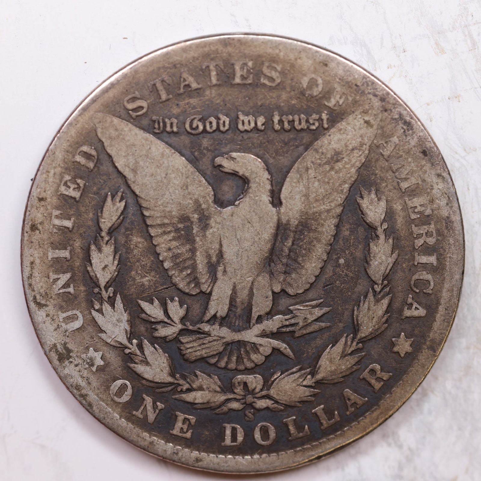 1901-S Morgan Silver Dollar, Good Circulated Coin, Store Sale #DR0232
