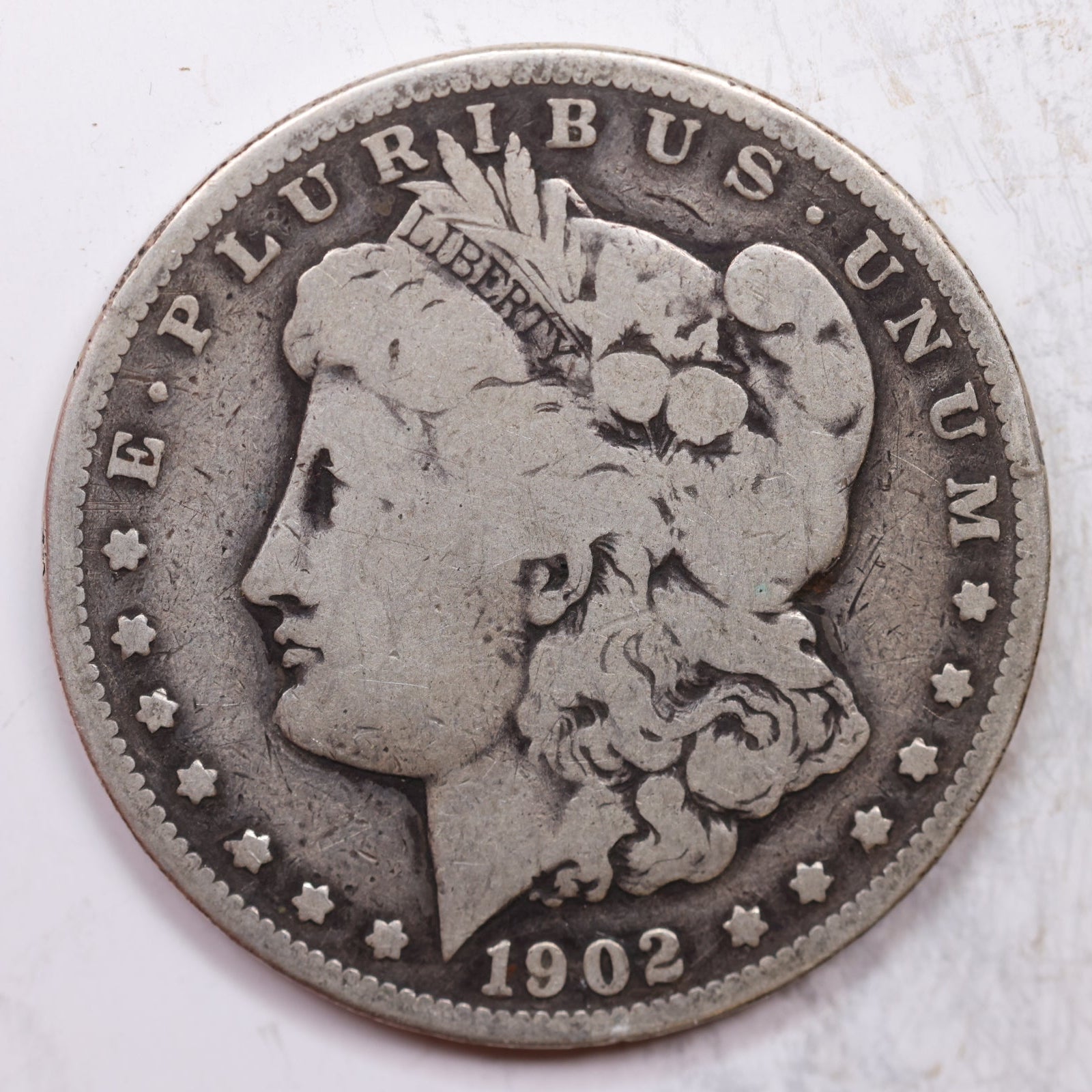 1902 Morgan Dollar, Very Good Circulated Coin, Store Sale #DR0233
