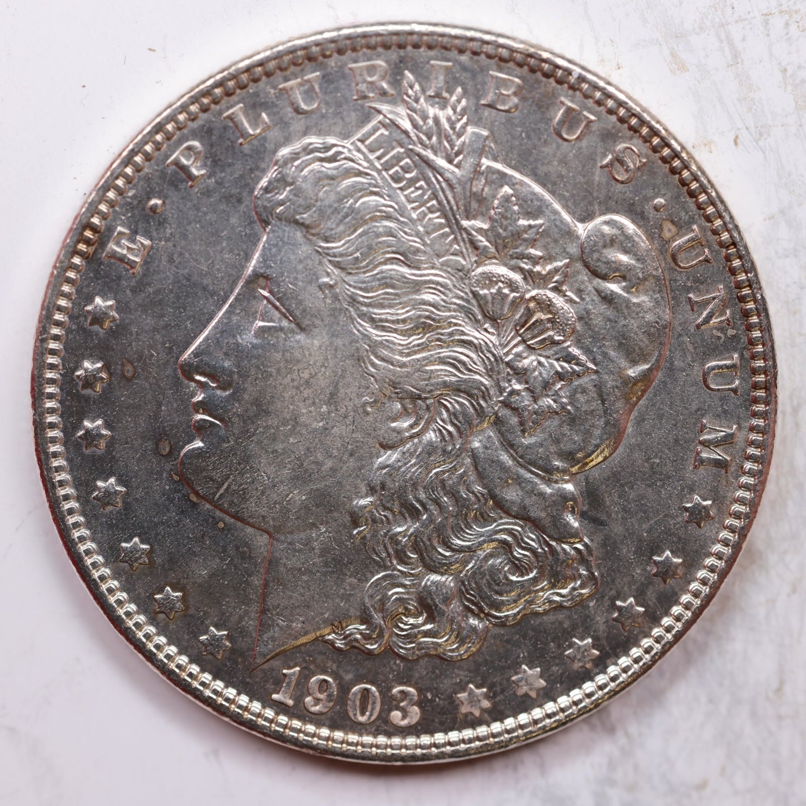 1903 Morgan Silver Dollar, Uncirculated Mint Coin, Store Sale #DR0241