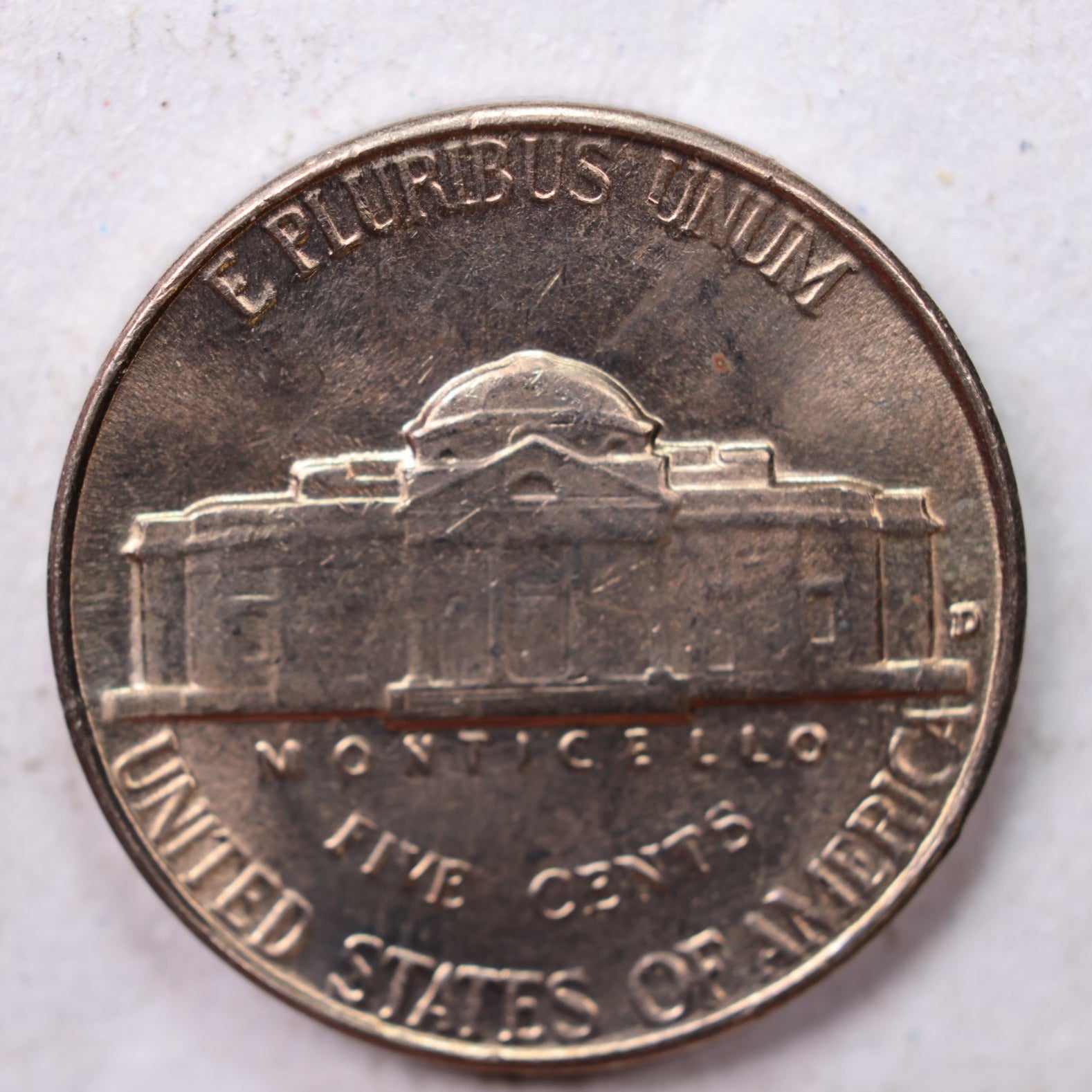 1946-D Jefferson Nickel, Uncirculated coin, Store #UN946D