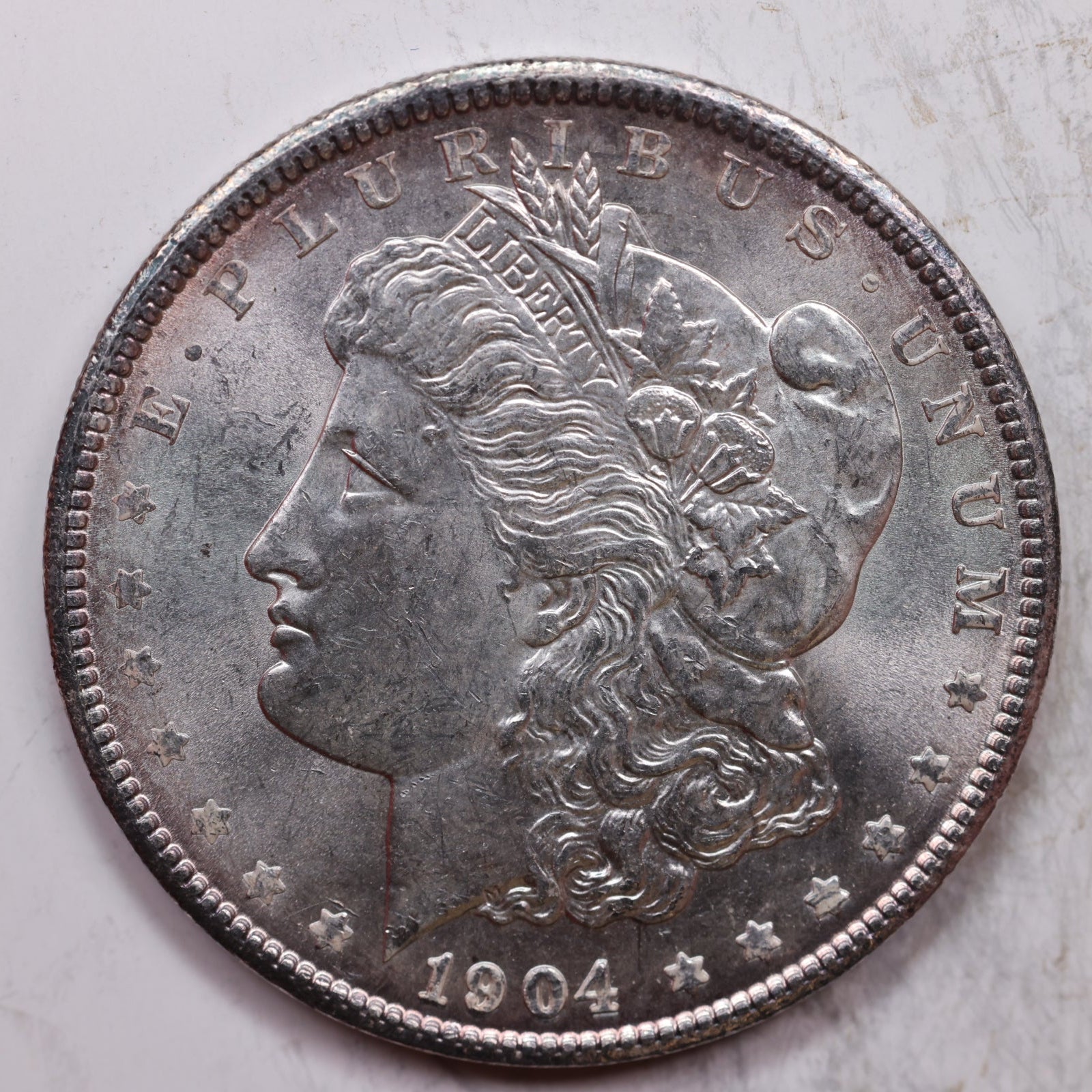 1904 Morgan Dollar, Mint State Uncirculated Coin, Store Sale #DR0251