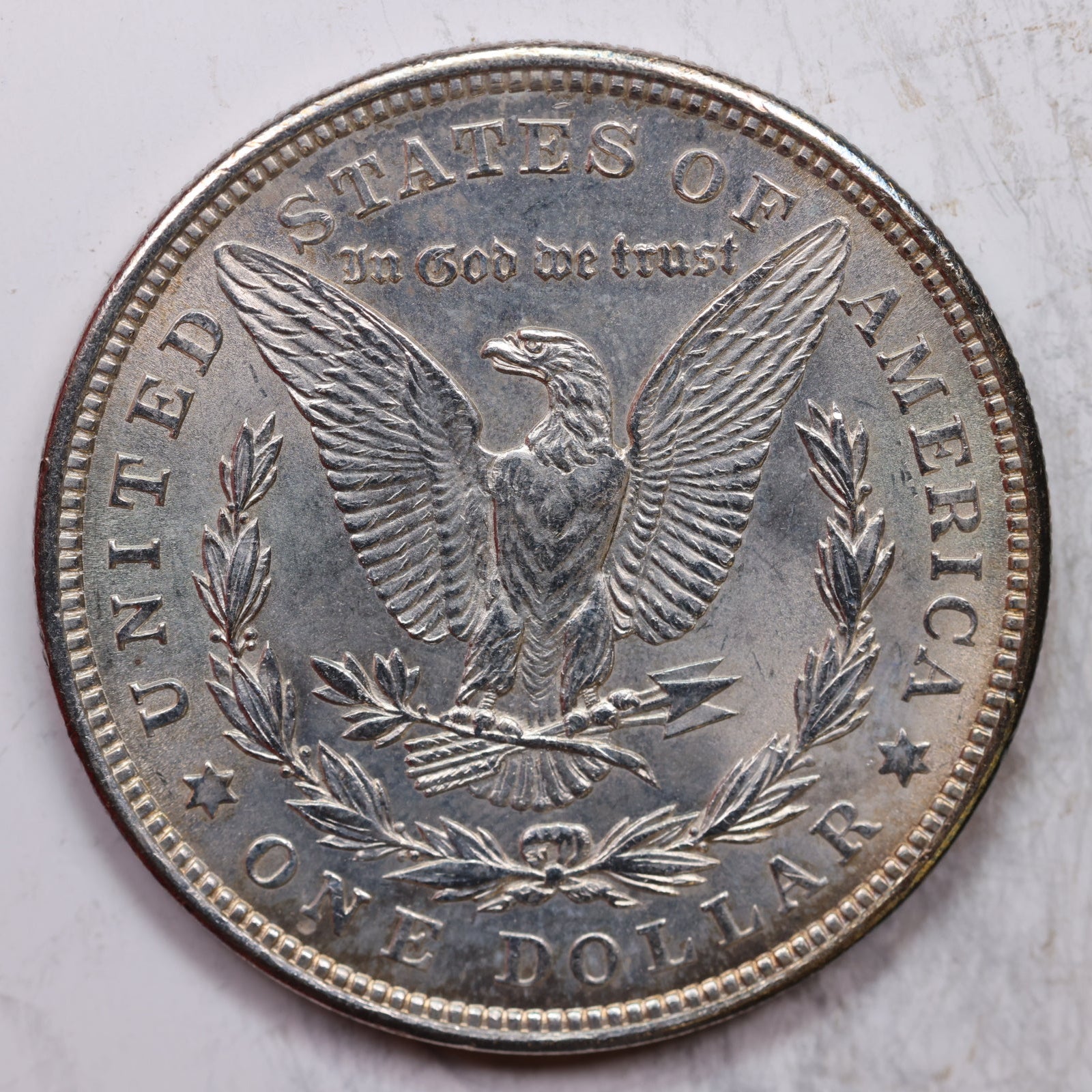 1921 Morgan Silver Dollar, Uncirculated Coin, Store Sale #DR0254