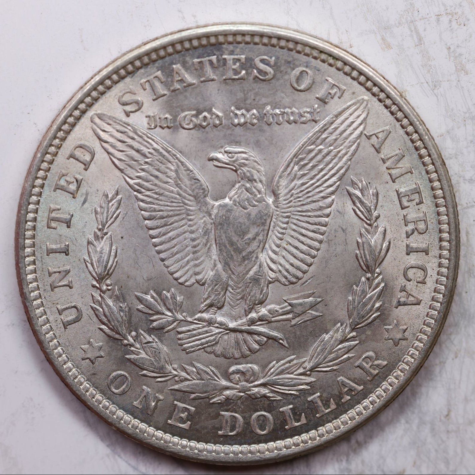 1921 Morgan Silver Dollar, Uncirculated Coin, Store Sale #DR0257