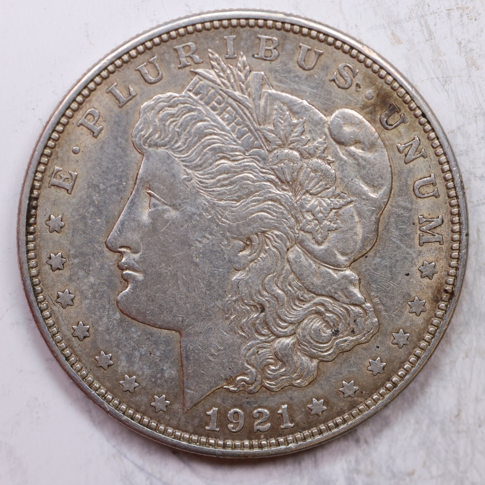 1921-D Morgan Dollar, Extra Fine Circulated Coin, Store #DR0267