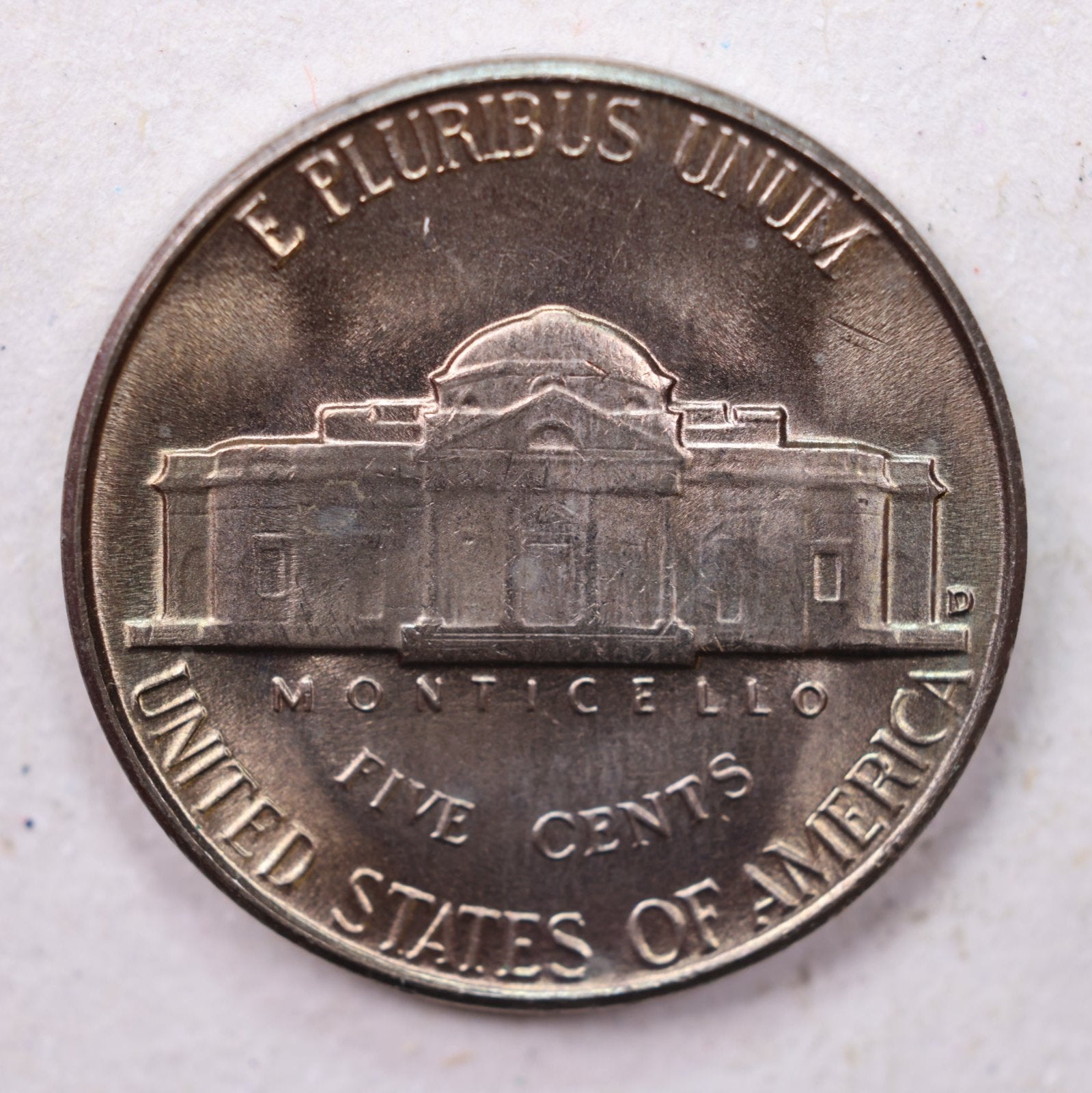 1951-D Jefferson Nickel, Uncirculated coin, Store #UN951D