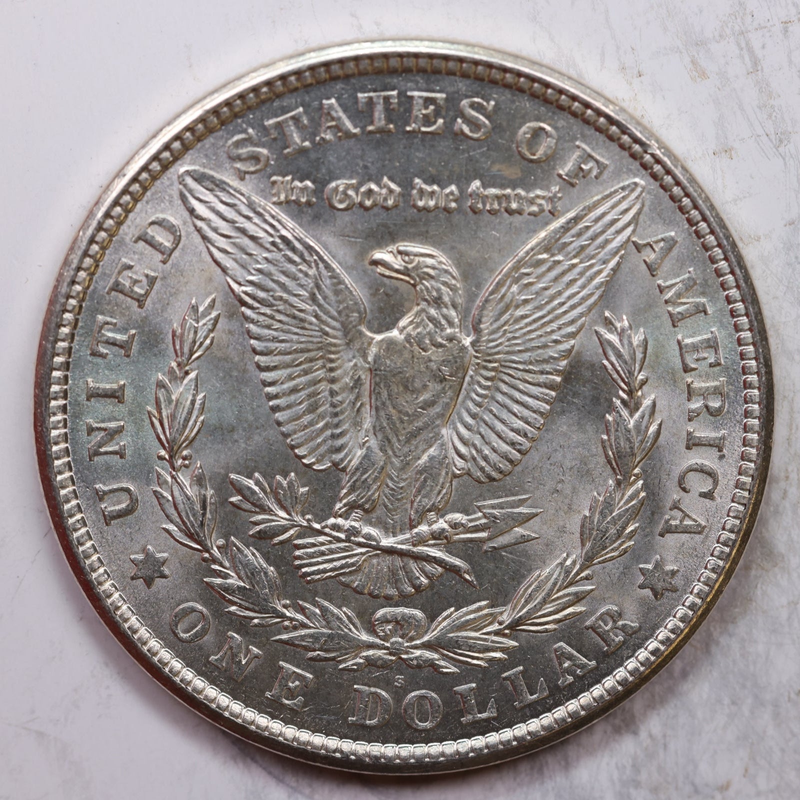 1921-S Morgan Dollar, Mint State Uncirculated Coin, Store #DR0278