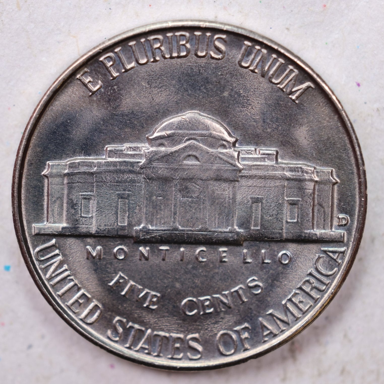 1952-D Jefferson Nickel, Uncirculated coin, Store #UN952D