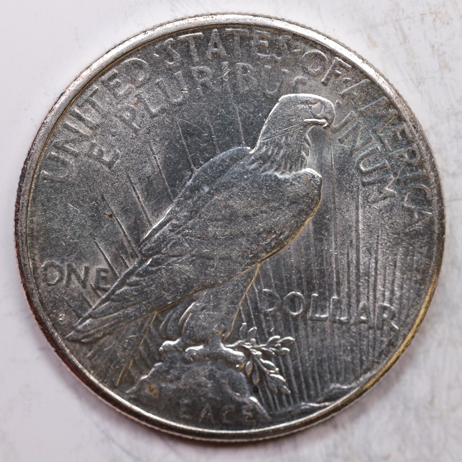 1922-S Peace Silver Dollar, *Cleaned* Uncirculated Coin, Store Sale #DR0279