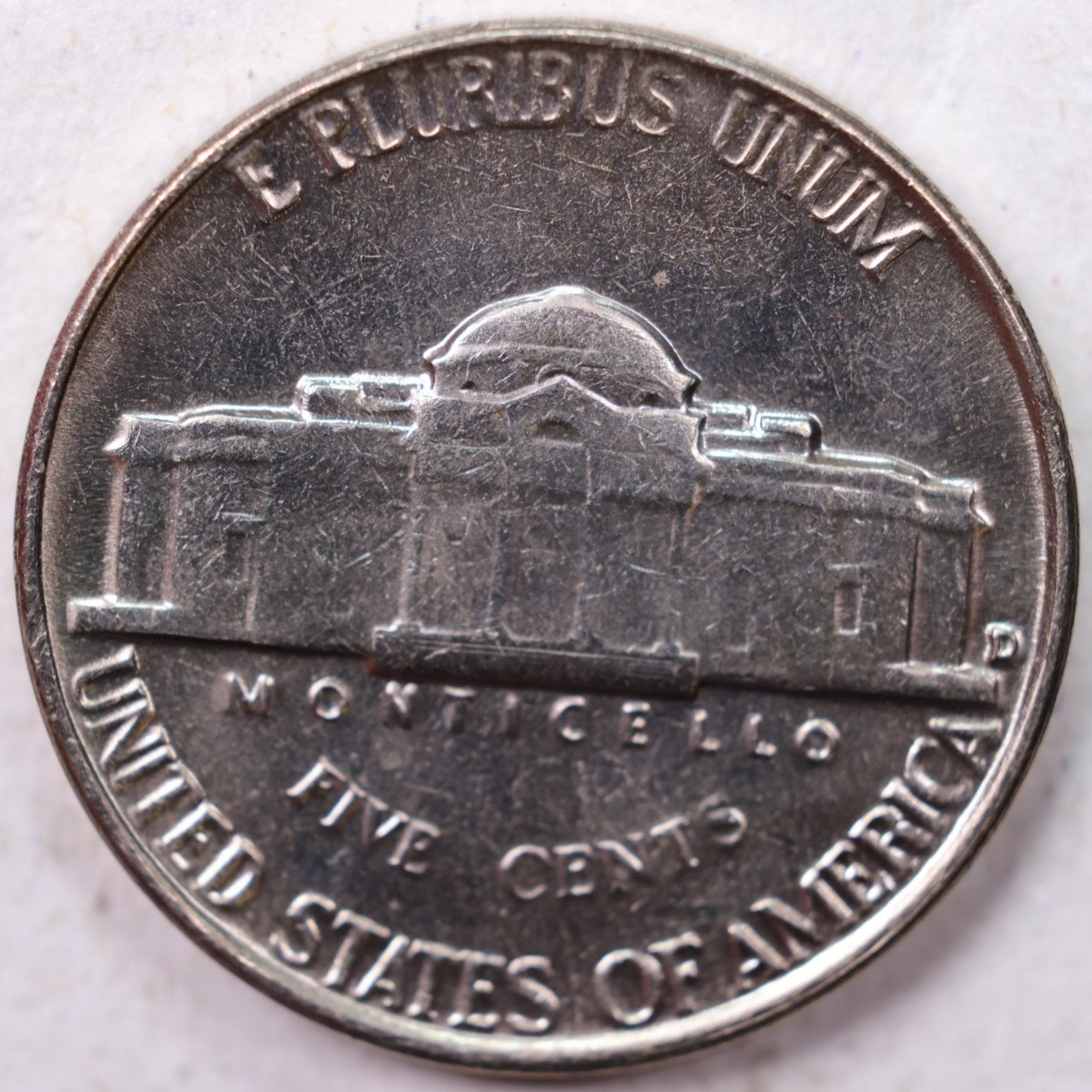 1954-D Jefferson Nickel, Uncirculated coin, Store #UN954D